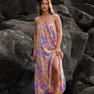 Sandy Cove Maxi Dress - True Blue