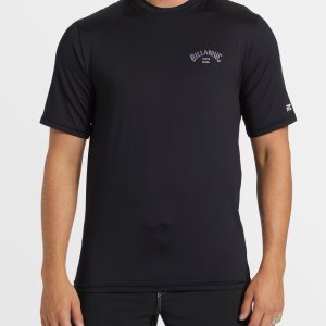 Arch Loose Fit Short Sleeve Surf Tee - Black