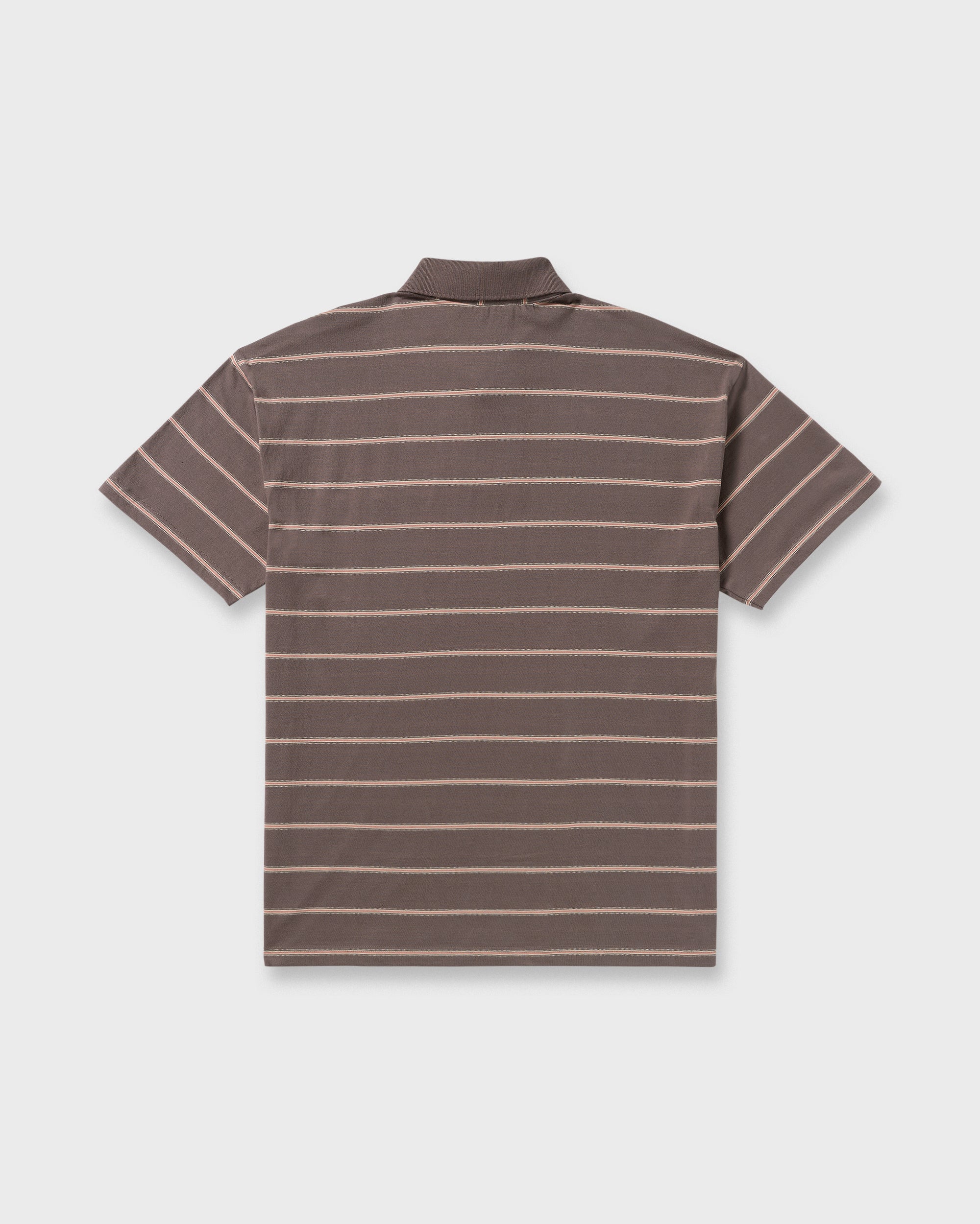 Shibuya Short Sleeve Polo Shirt - Grey Violet - Image 7