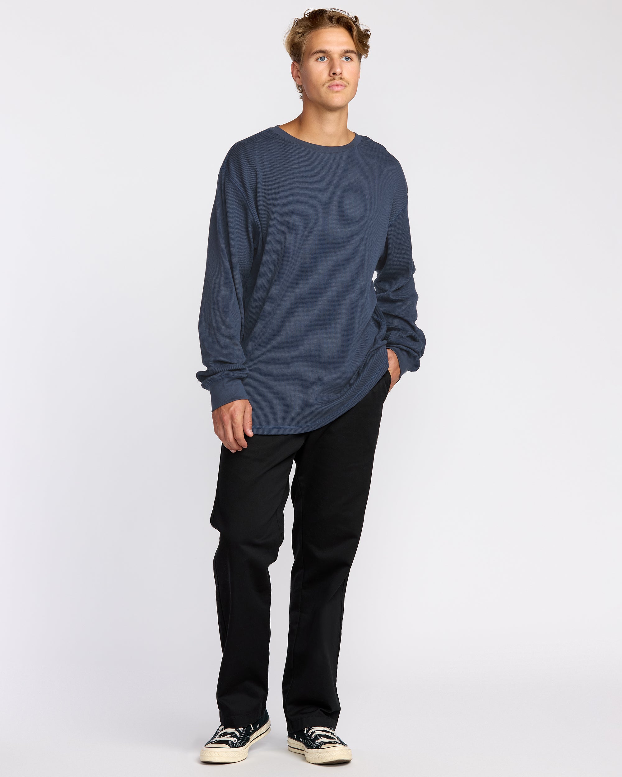 Essential Thermal Top - Midnight Blue - Image 3