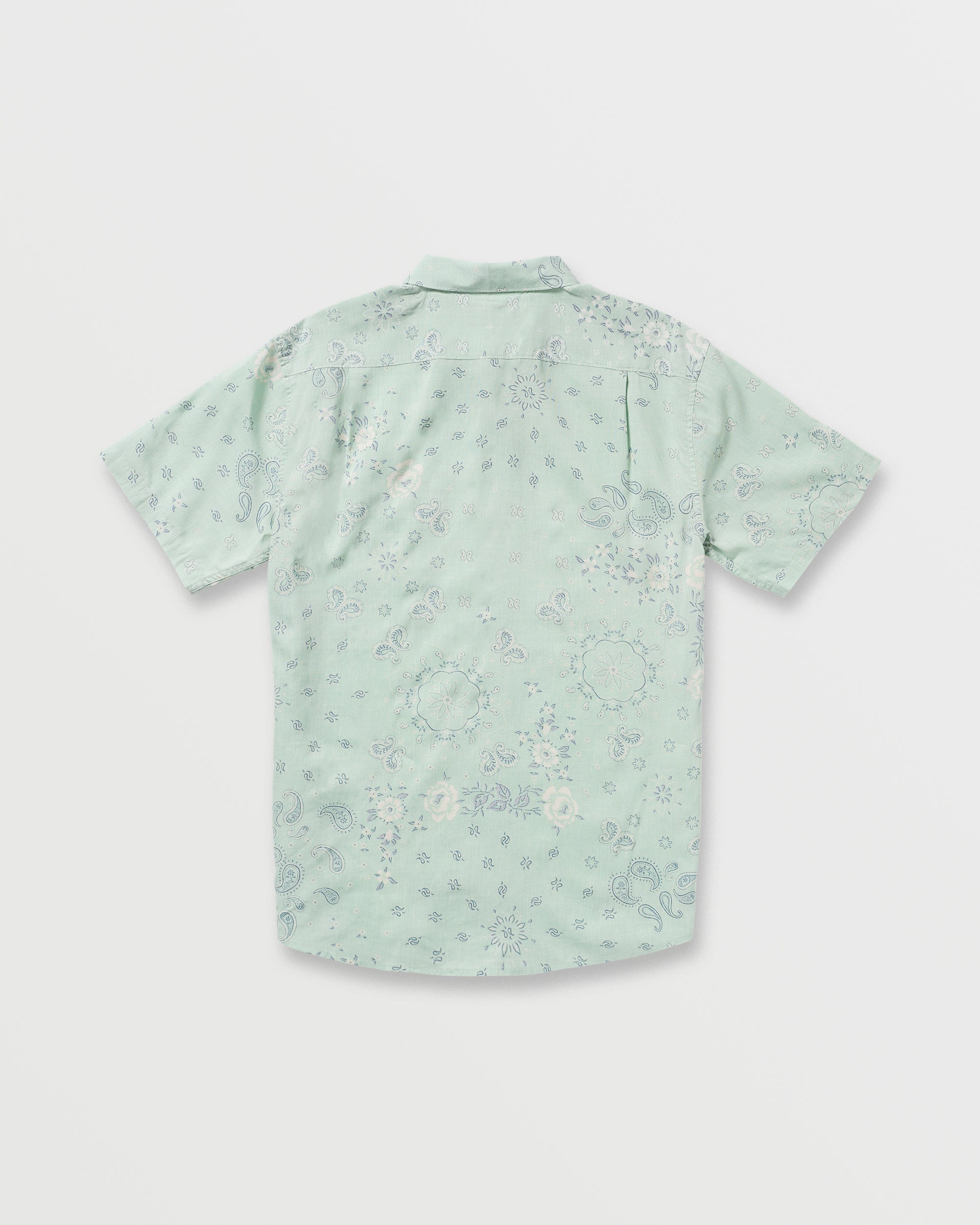 Sundays Short Sleeve Shirt - Mist Green - Image 4