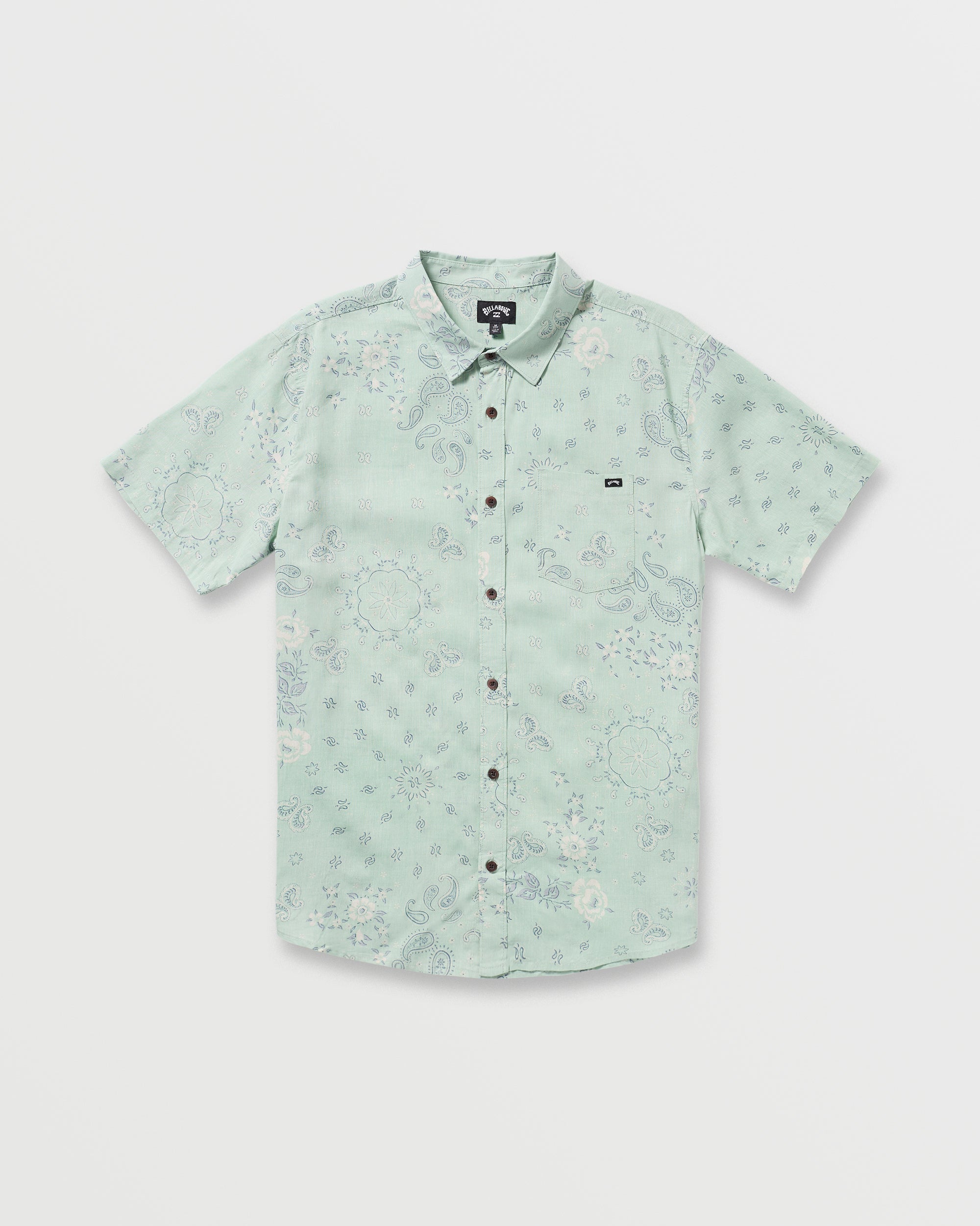 Sundays Short Sleeve Shirt - Mist Green - Image 3