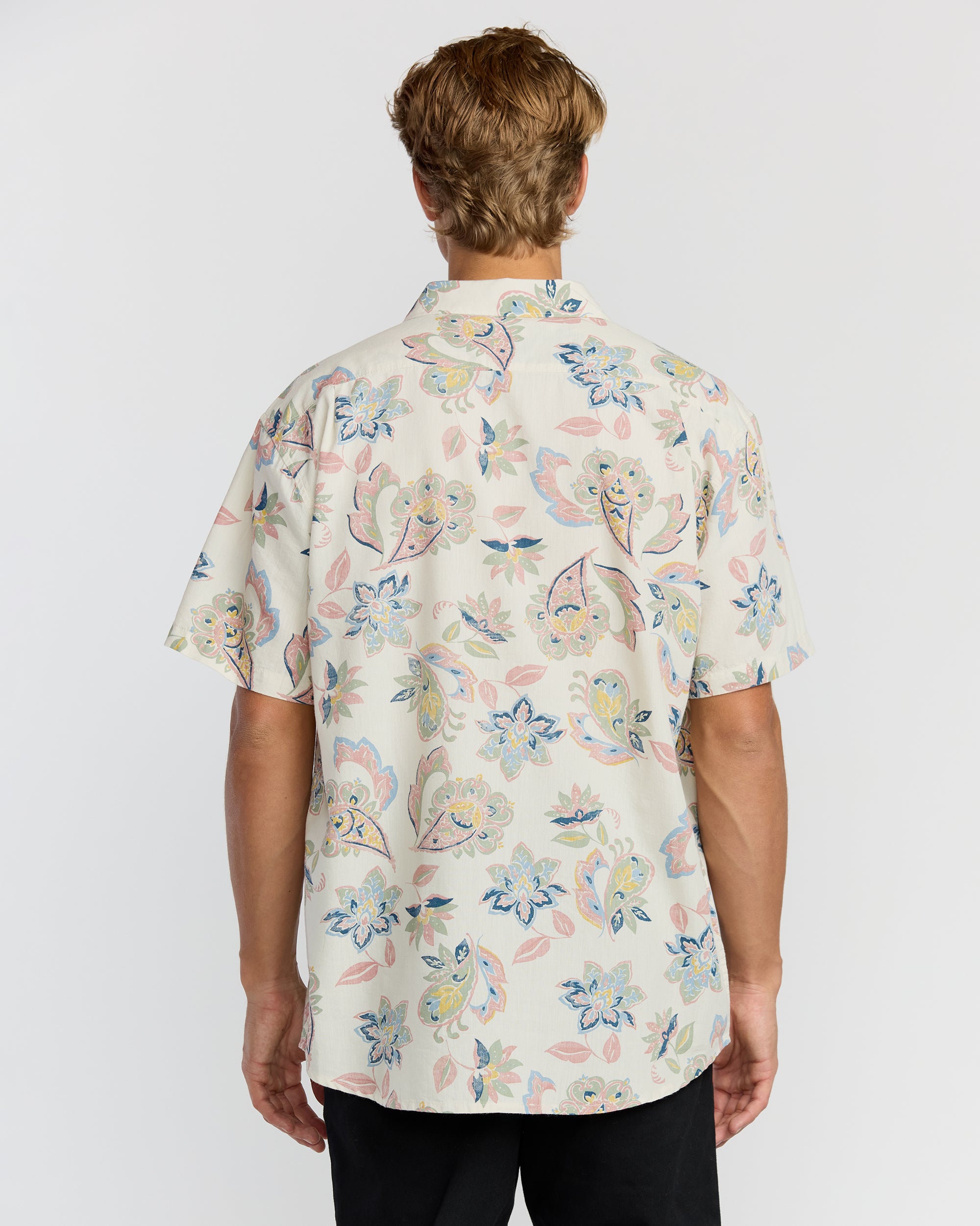 Sundays Short Sleeve Shirt - Sand - Image 2
