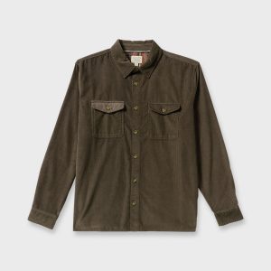 Austin Garage Long Sleeve Shirt - Chocolate