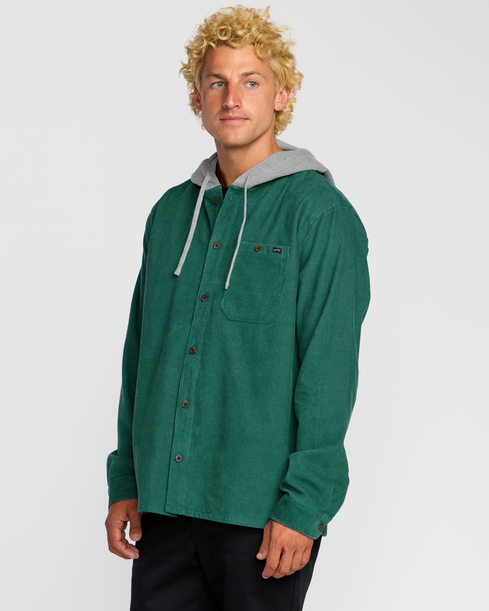 Baja Long Sleeve Flannel Shirt - Sage Green - Image 3