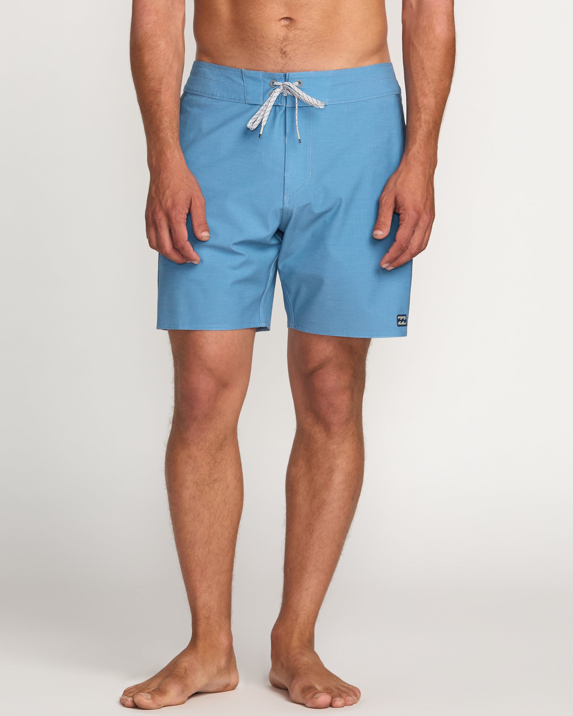 Kirra Pro Performance 18 Boardshorts - Carolina Blue