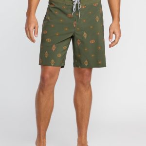 Sundays Pro Performance 19 Boardshorts - Military