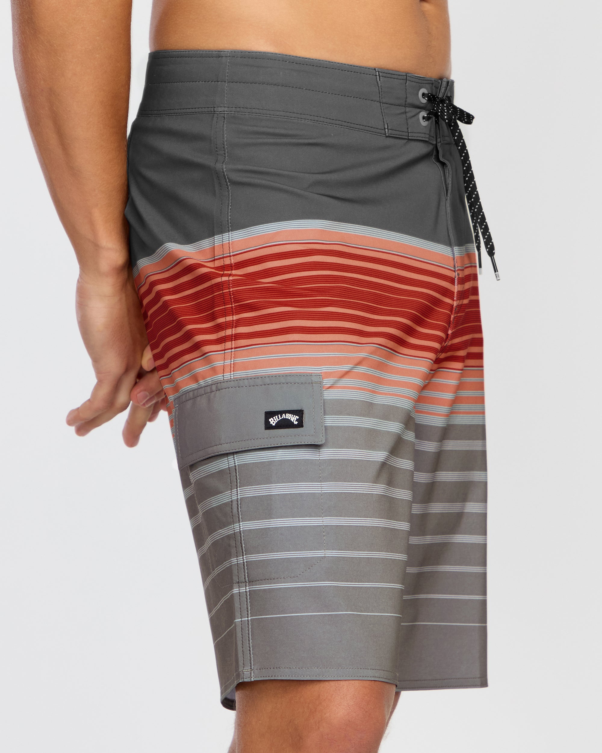 All Day Stripe Pro Performance 20 Boardshorts - Sunset - Image 6