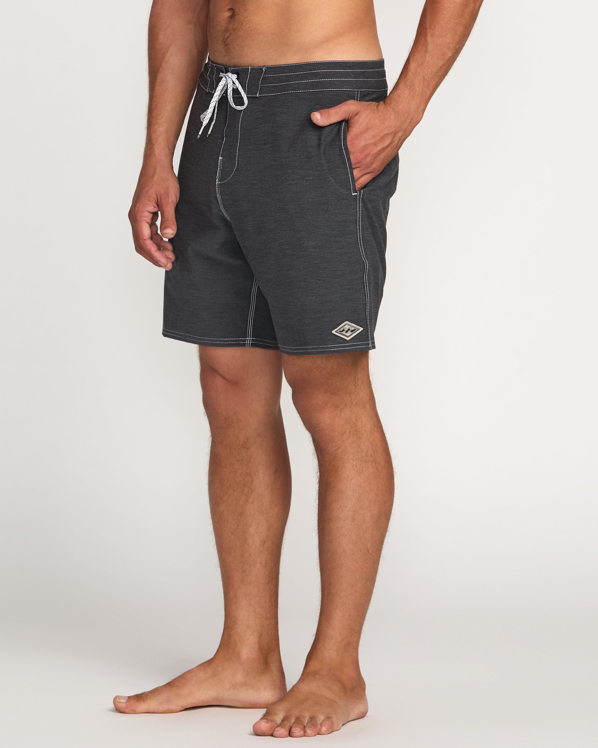 Every Other Day Lo Tide 18 Boardshorts - Black - Image 7