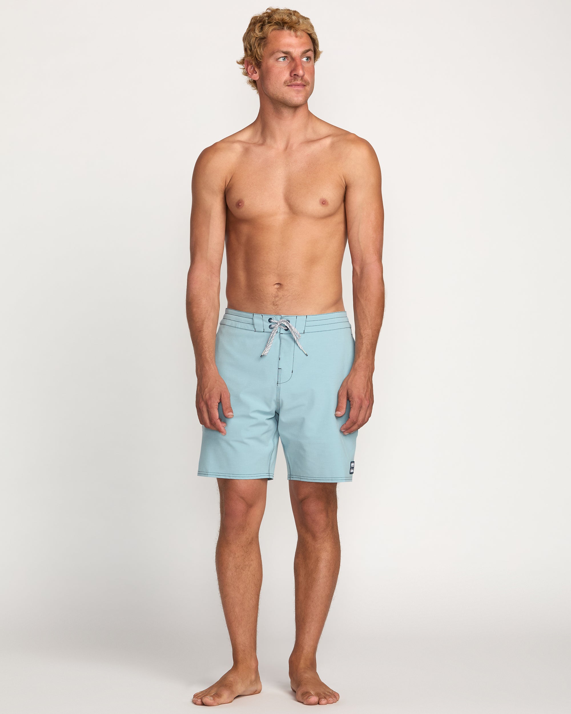 Every Other Day Lo Tide 18 Boardshorts - Cloud Blue - Image 6