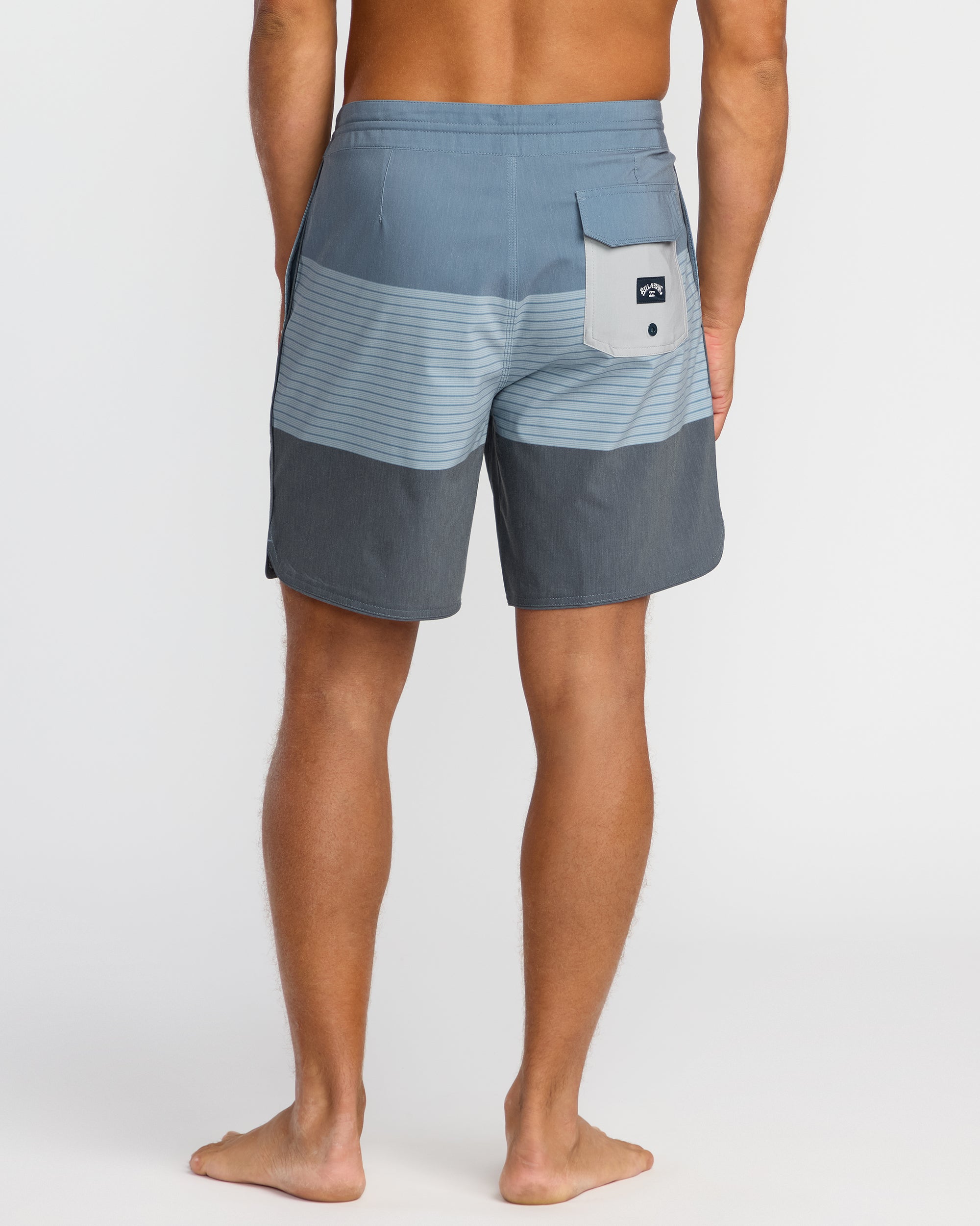 73 Lo Tide 18 Boardshorts - Steel Blue - Image 2