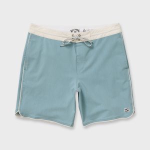 73 Lo Tide 18 Boardshorts - Washed Blue