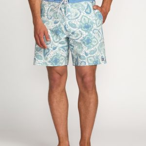 Good Times Lo Tide 18 Boardshorts - Seafoam