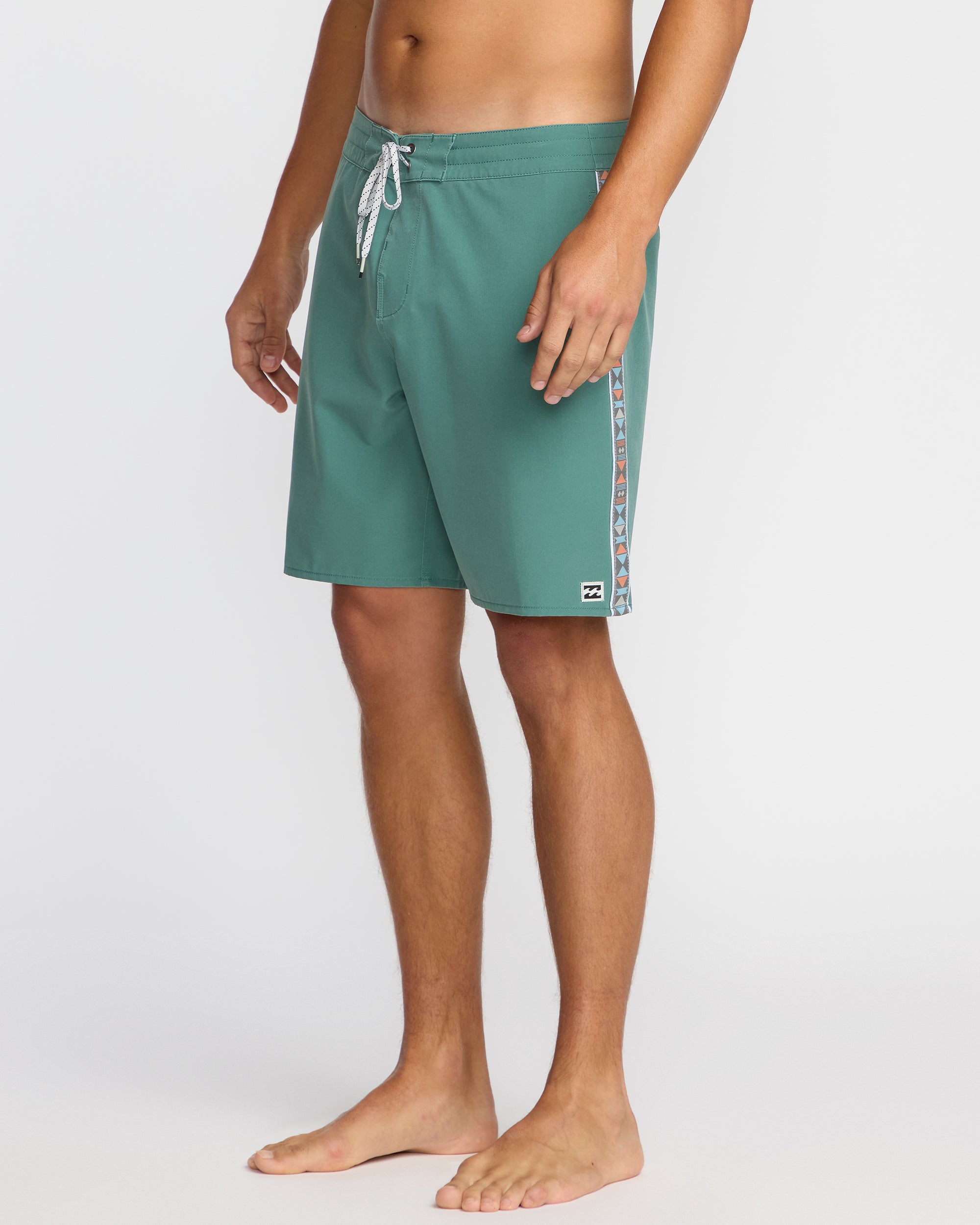 Wategos Lo Tide 19 Boardshorts - Sage Green - Image 4