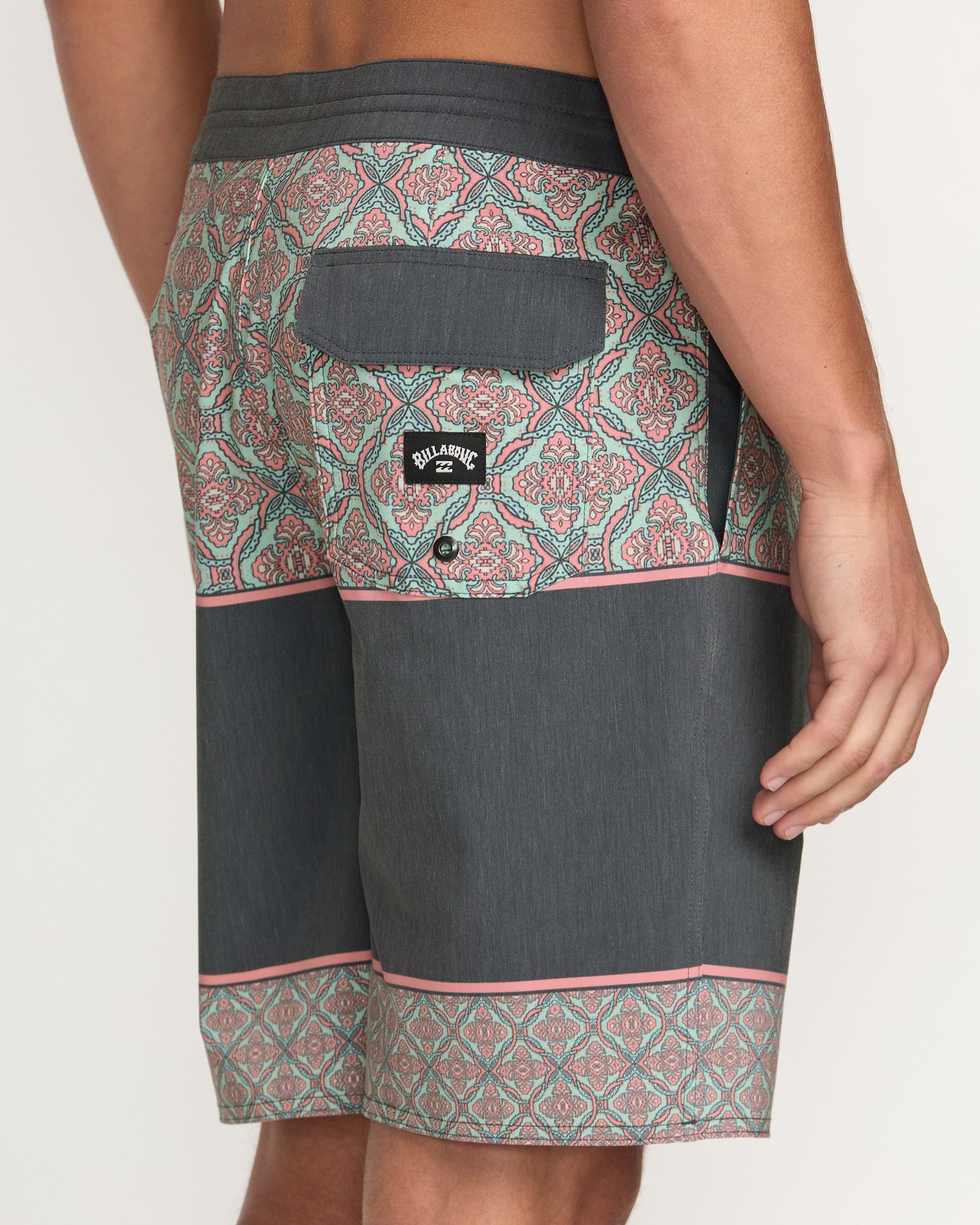 Lowers Lo Tide 19 Boardshorts - Mist Green - Image 8