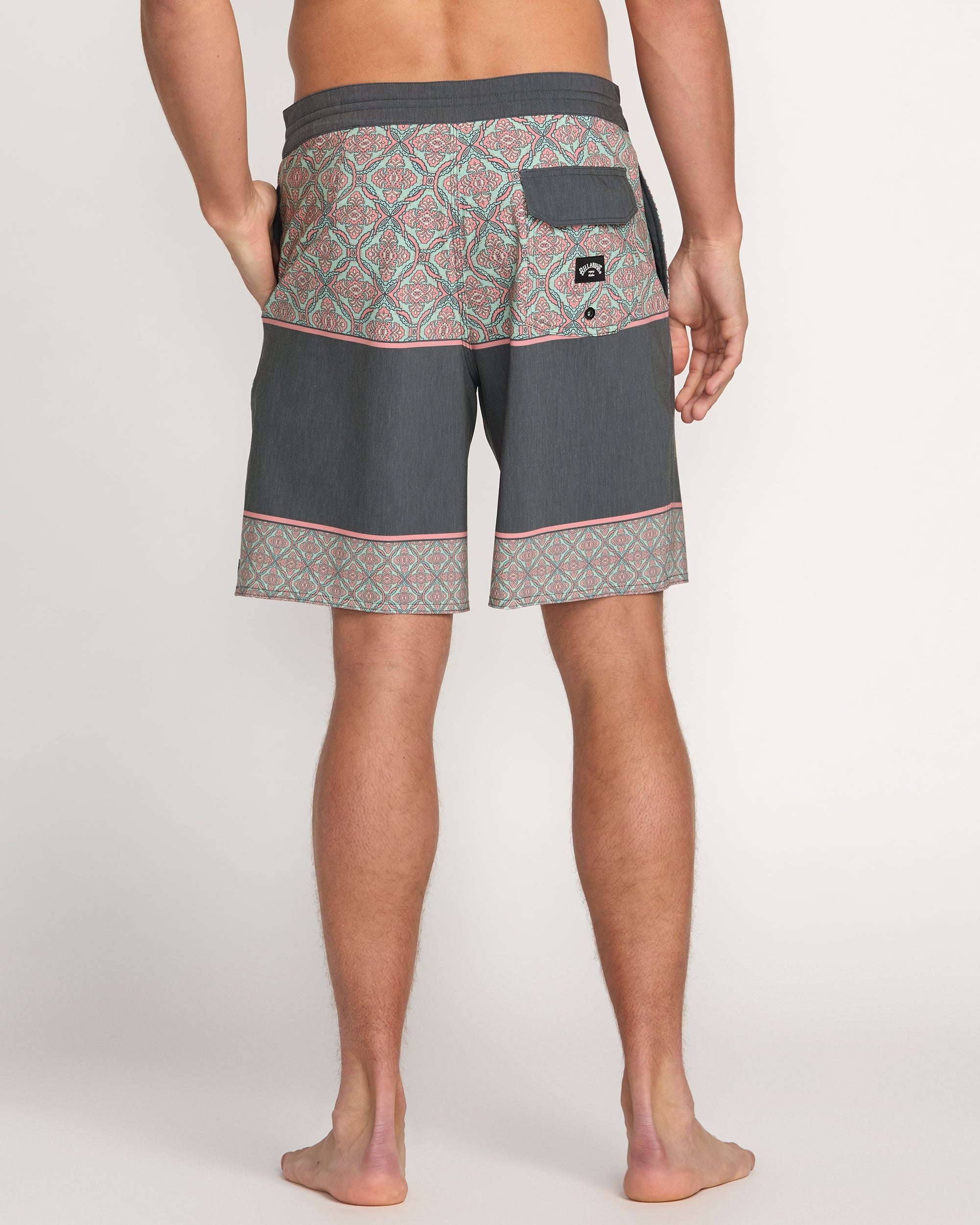 Lowers Lo Tide 19 Boardshorts - Mist Green - Image 2