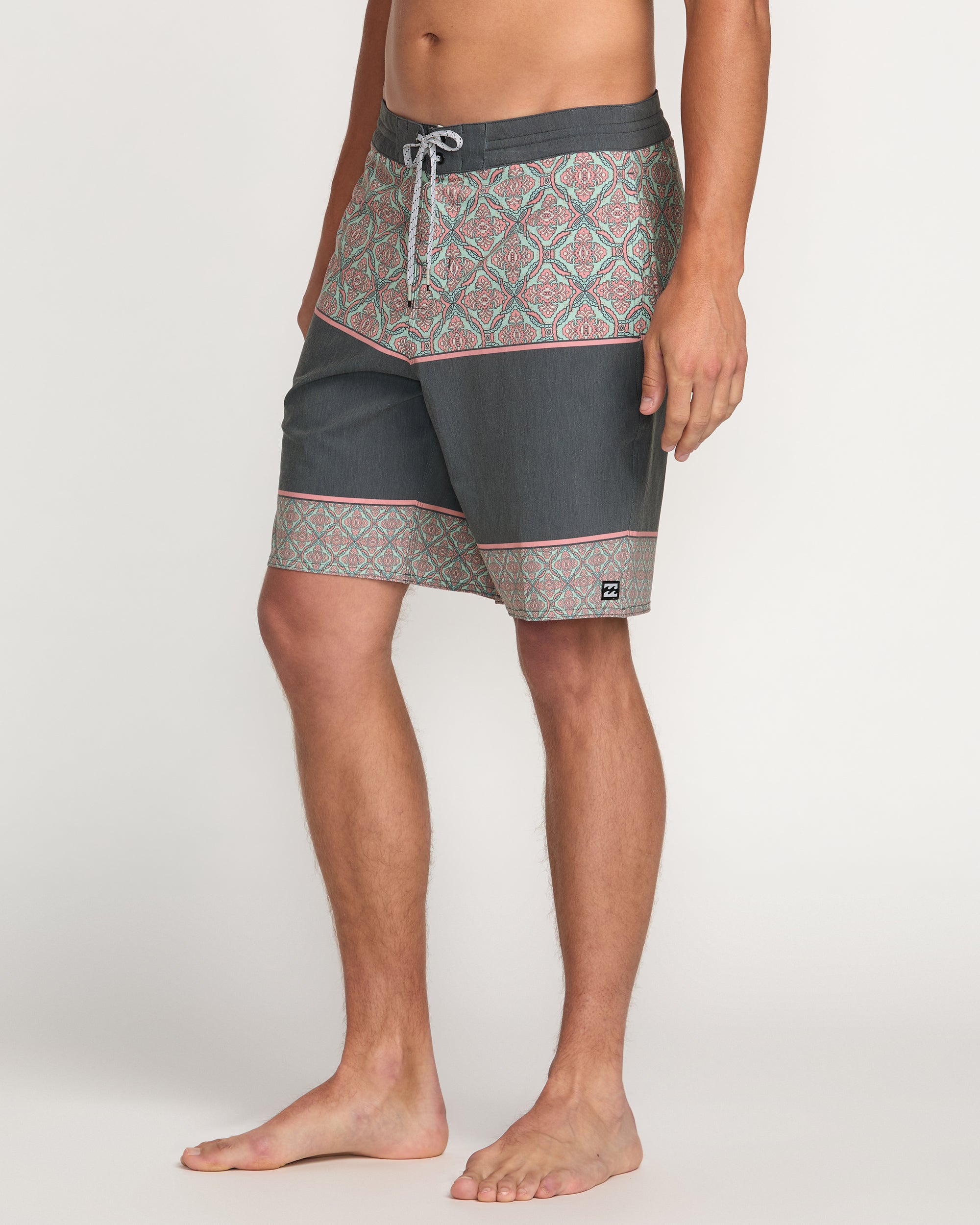 Lowers Lo Tide 19 Boardshorts - Mist Green - Image 7