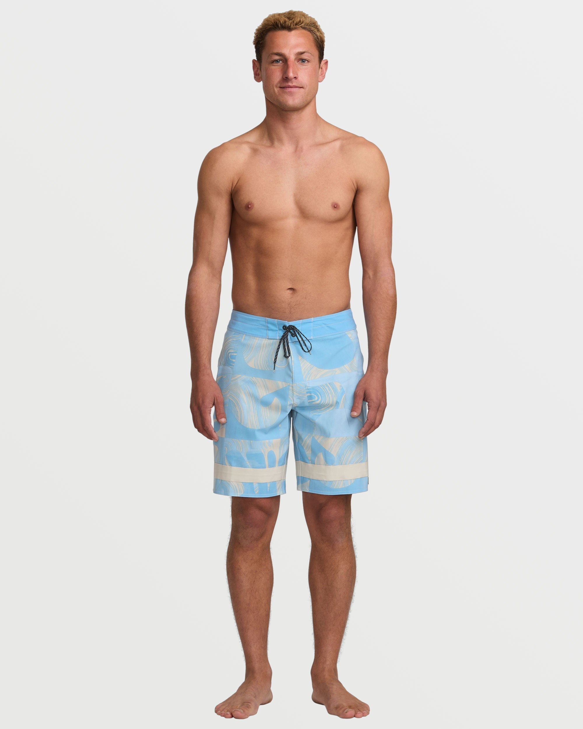 Elements Pro Performance 18.5 Boardshorts - Washed Blue