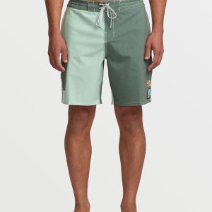 Sunshine Lo Tide 19 Boardshorts - Green Tea