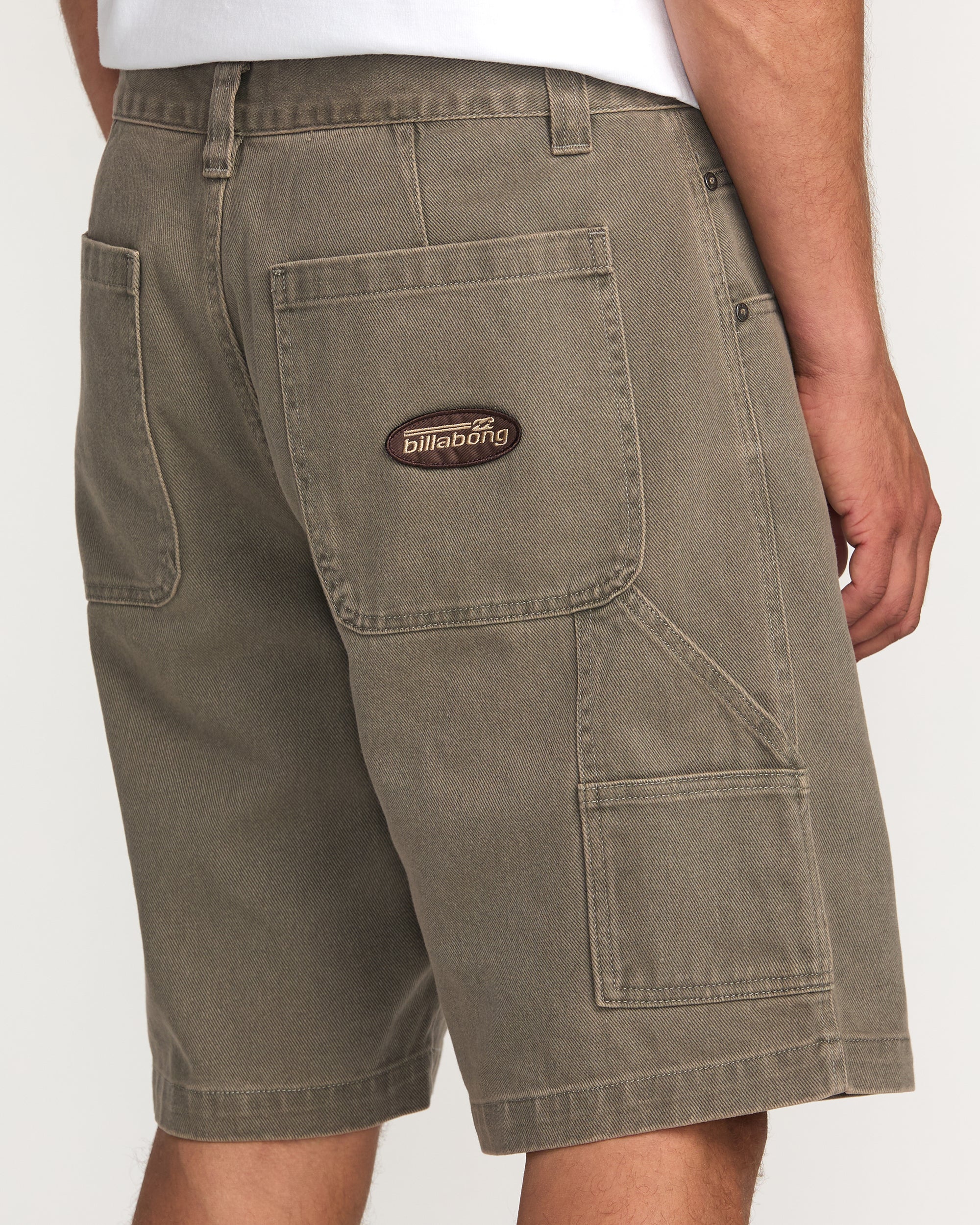 Bad Dog 21 Workwear Shorts - Brown - Image 7