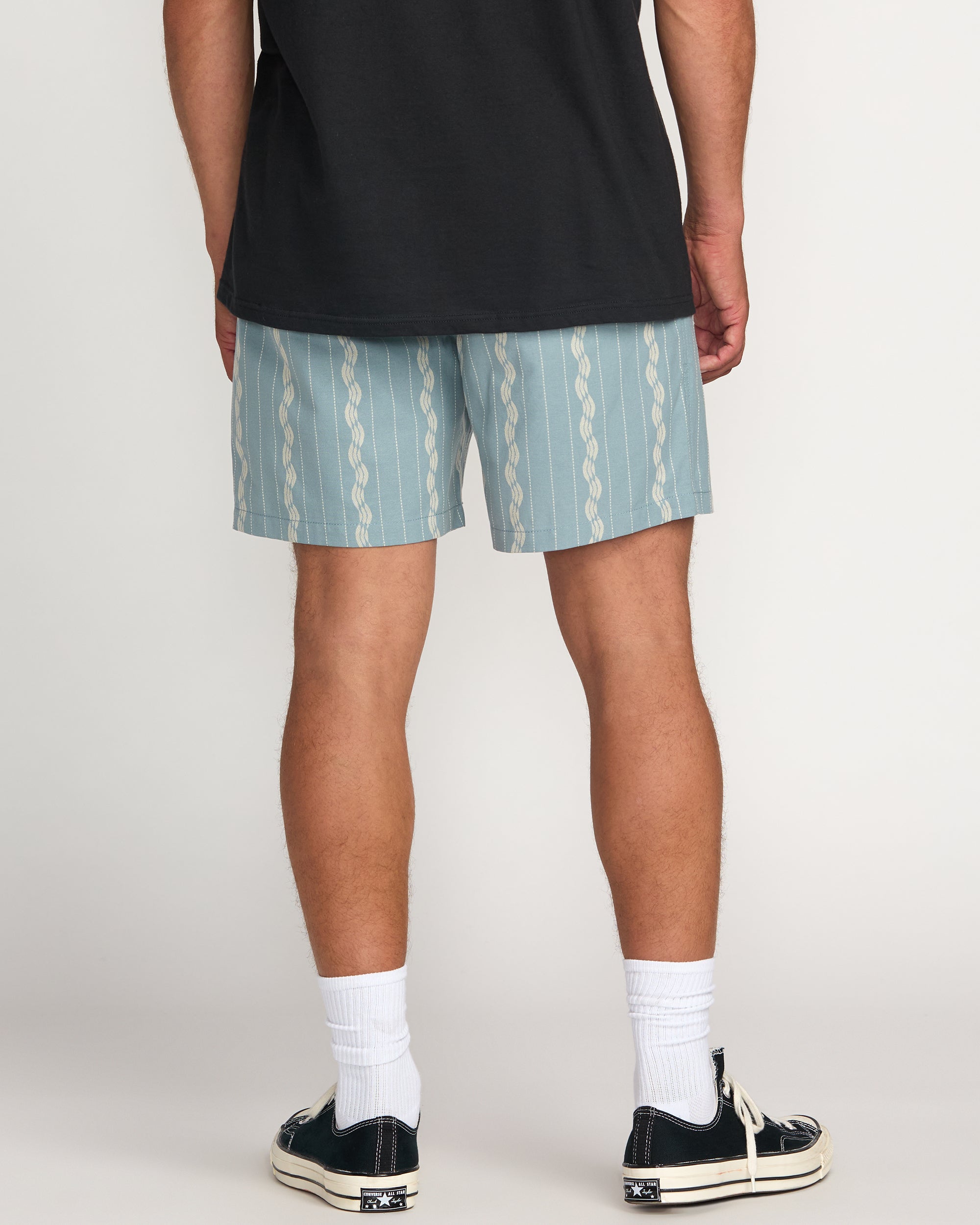Mario Jacquard Shorts - Cosmic Blue - Image 2