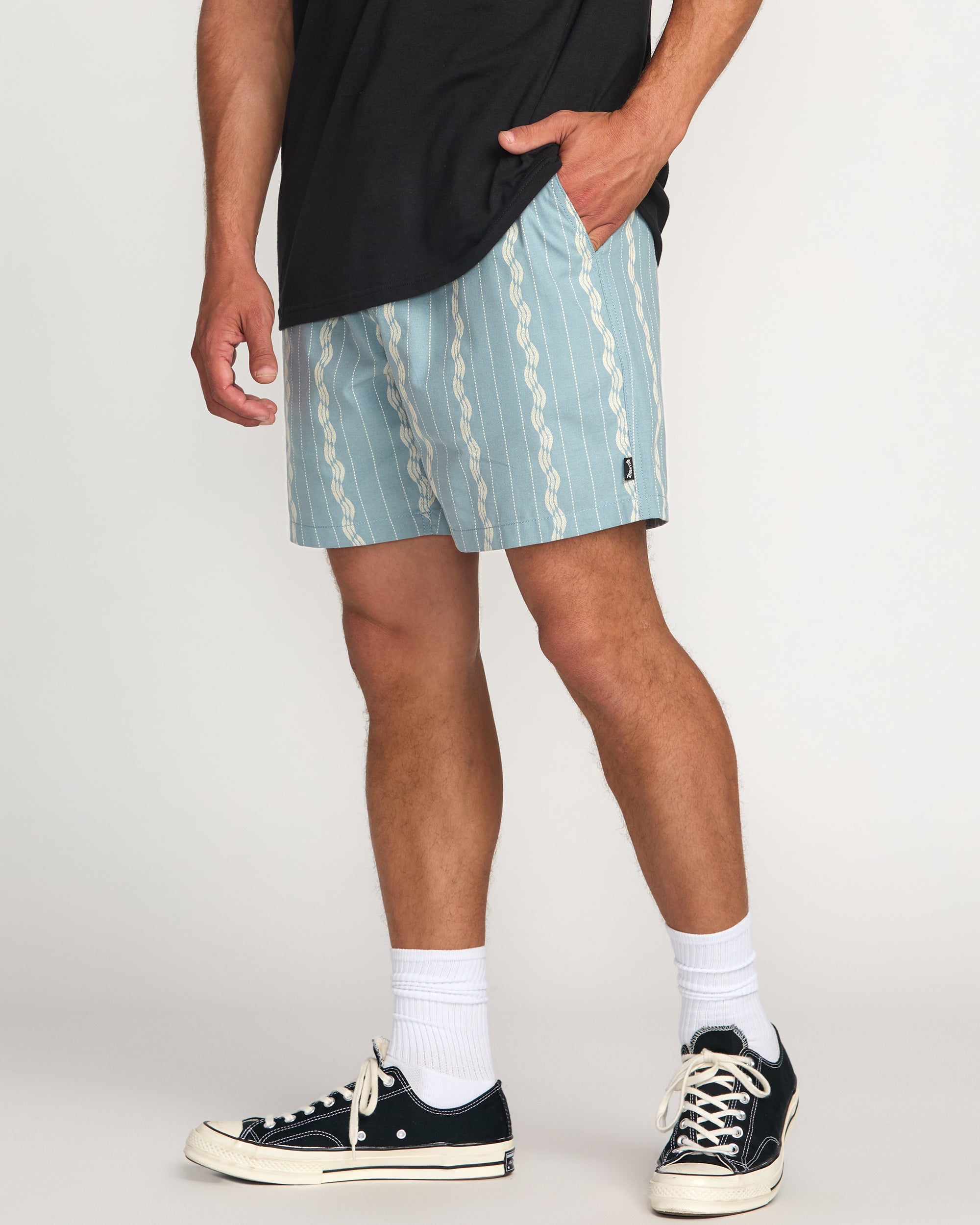 Mario Jacquard Shorts - Cosmic Blue - Image 6