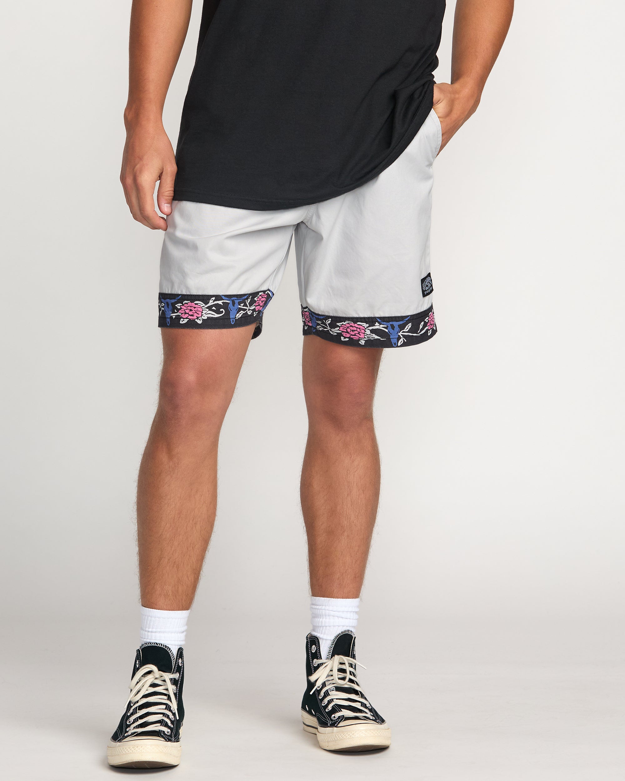 Occy Larry Shorts - Silver - Image 2