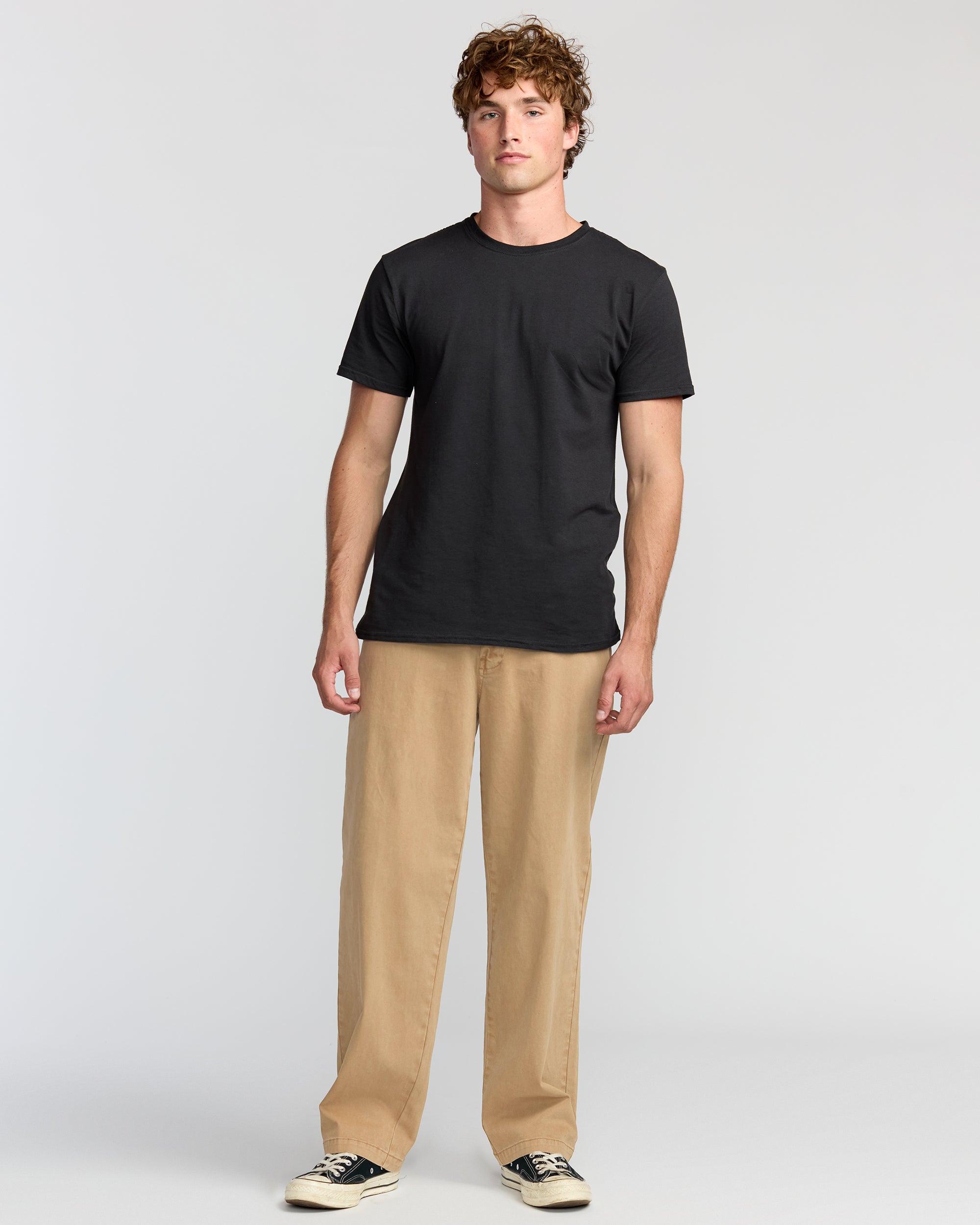 73 Wave Washed Chino Pants - Khaki - Image 2