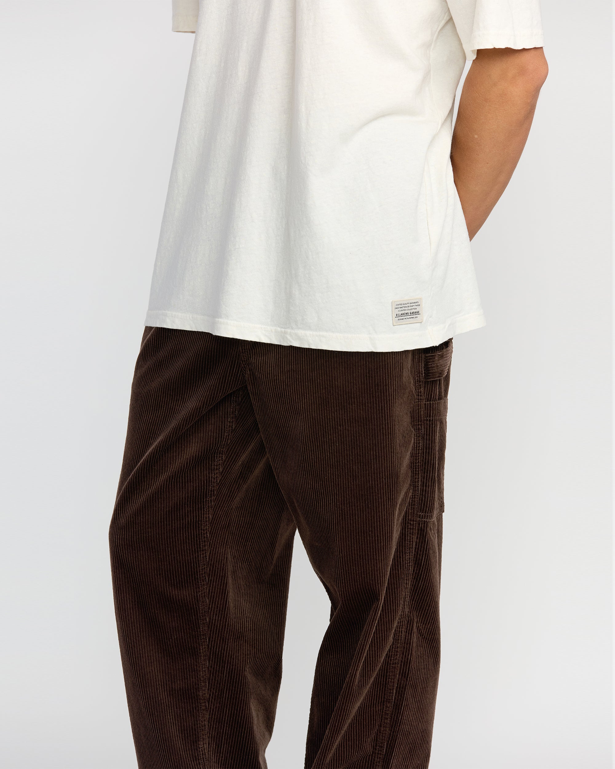 Larry Cord Garage Pants - Chocolate - Image 8