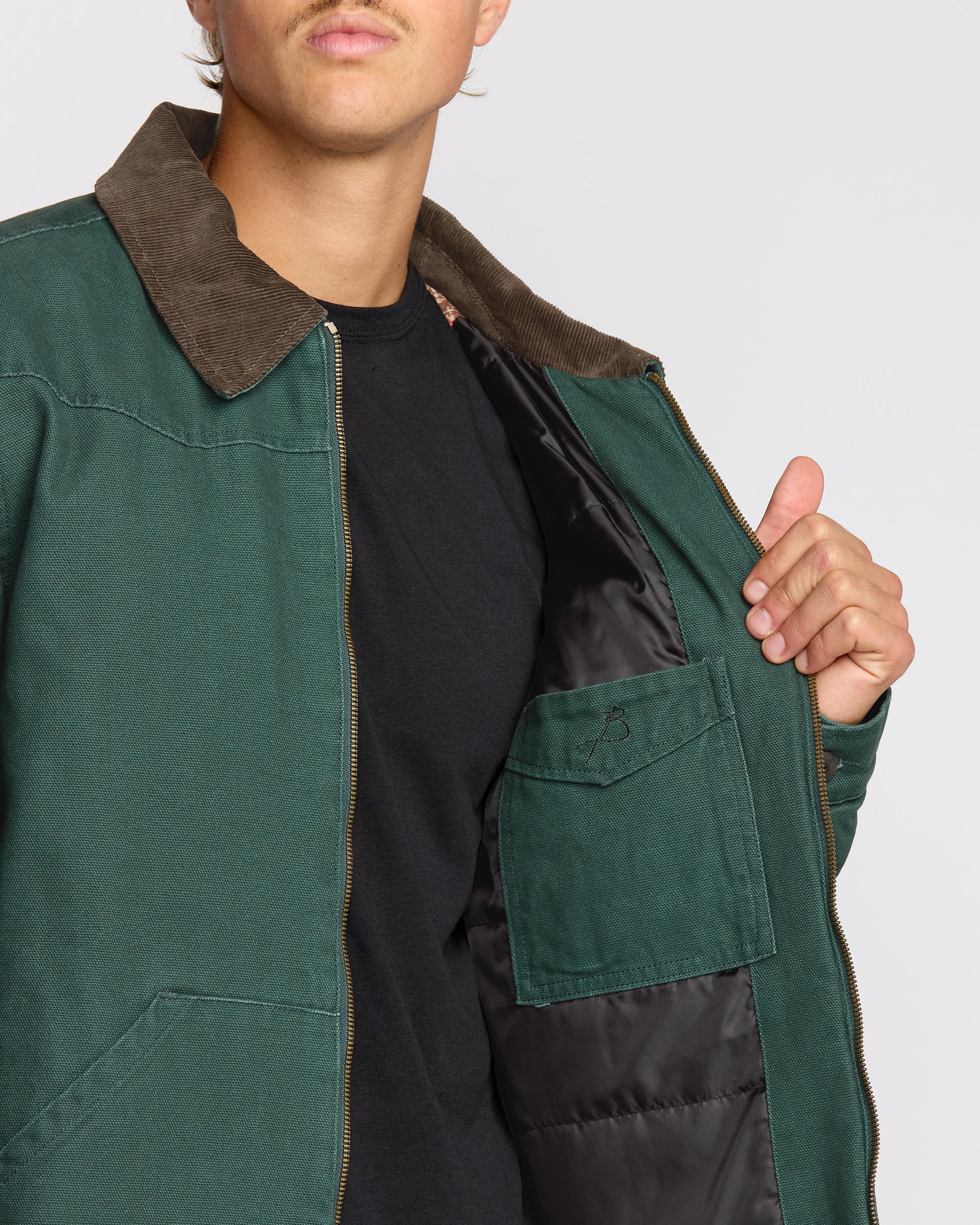 Mill Spec Garage Jacket - Forest - Image 8