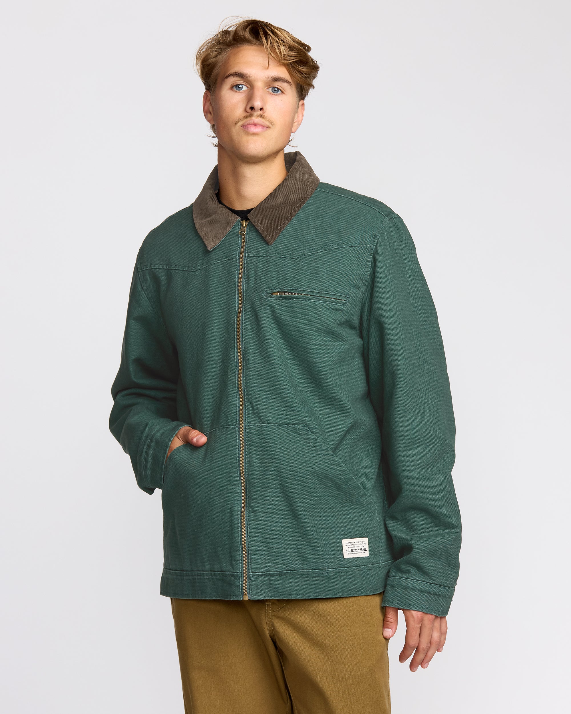 Mill Spec Garage Jacket - Forest - Image 3