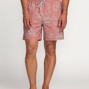 Lineup Laybacks 16 Trunks - Dusty Rose