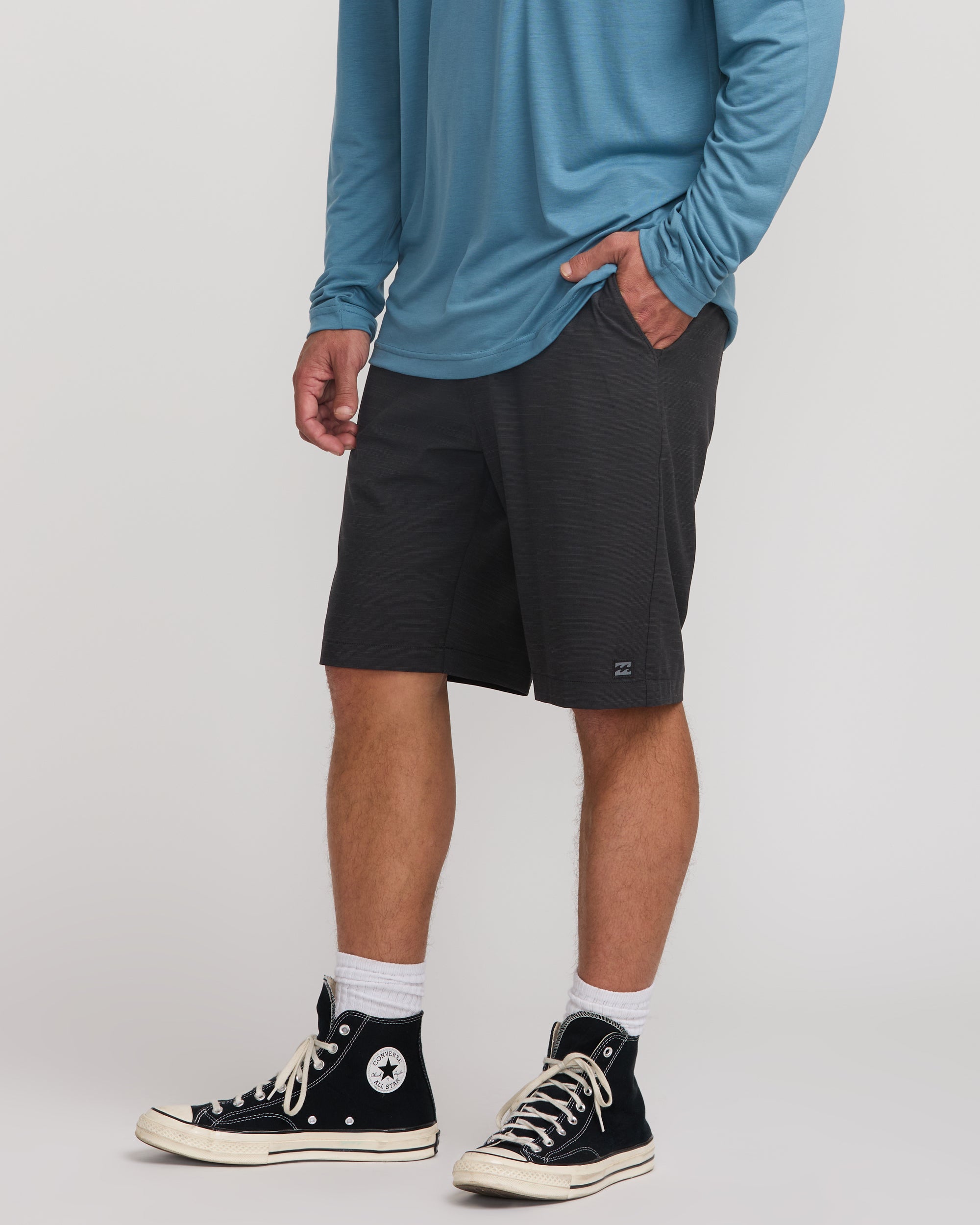 Crossfire Submersible 21 Hybrid Shorts - Black - Image 6