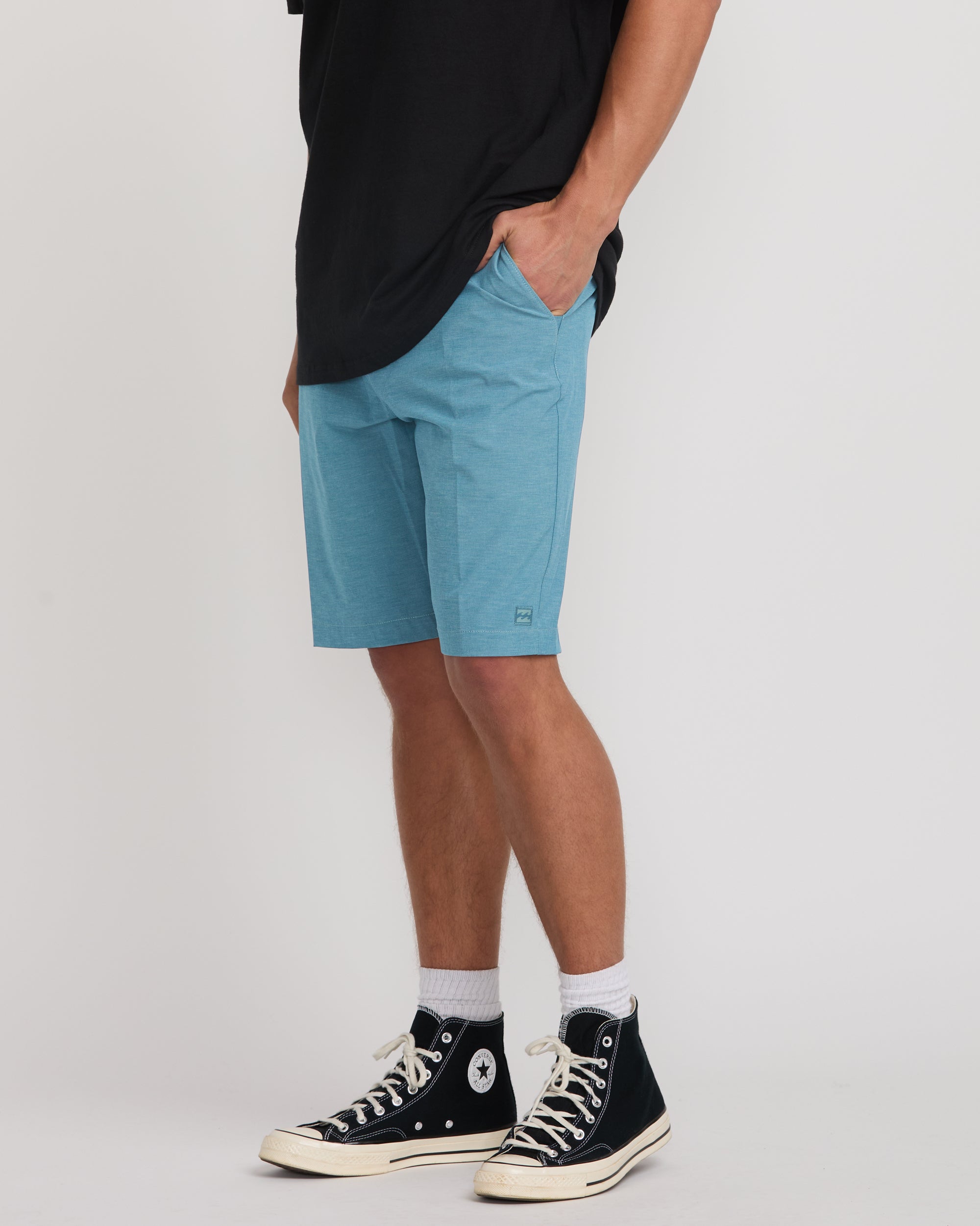 Crossfire Submersible 21 Hybrid Shorts - Glacier Blue - Image 6