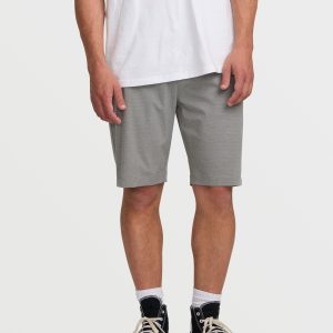 Crossfire Submersible 21 Hybrid Shorts - Gray