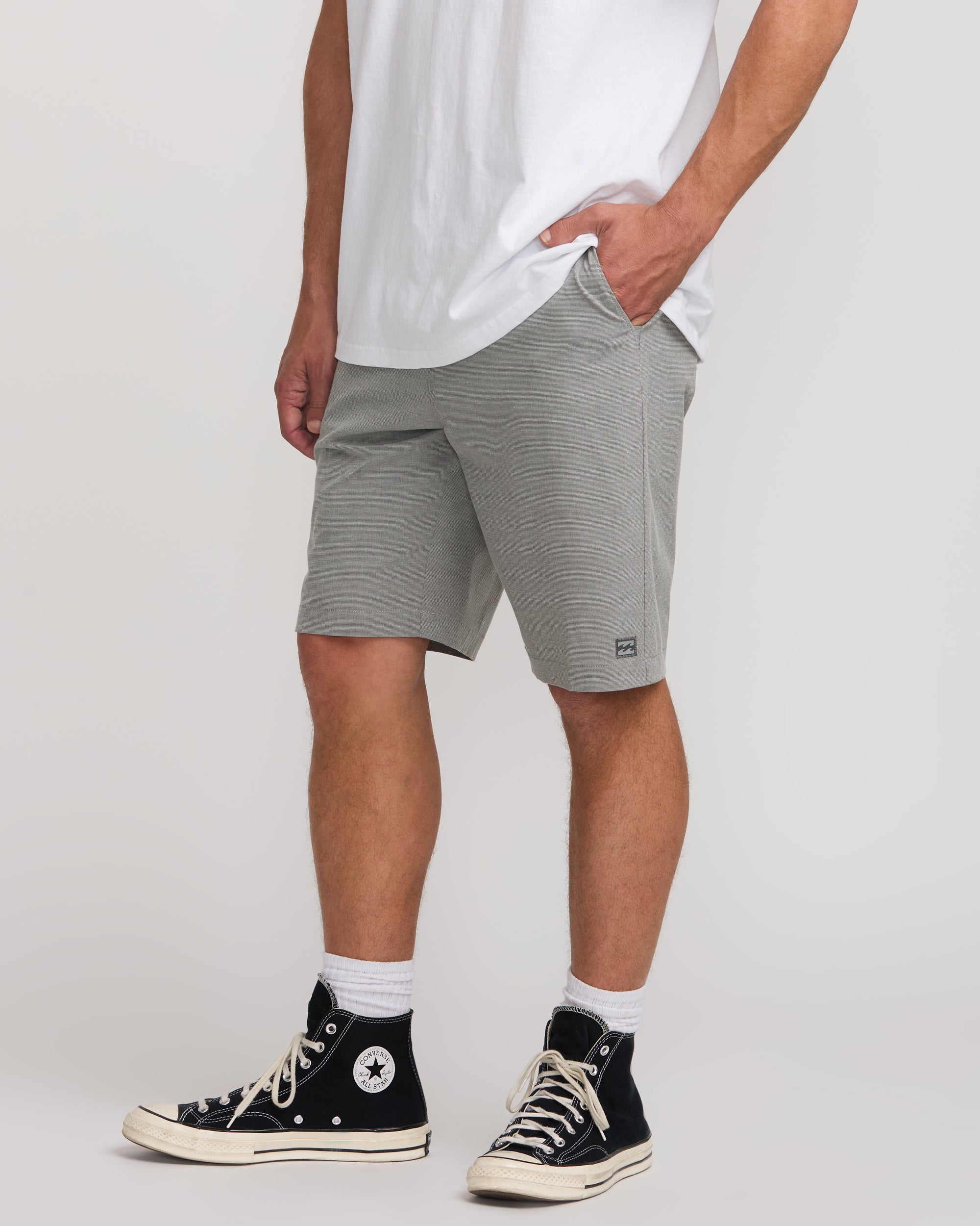 Crossfire Submersible 21 Hybrid Shorts - Gray - Image 6