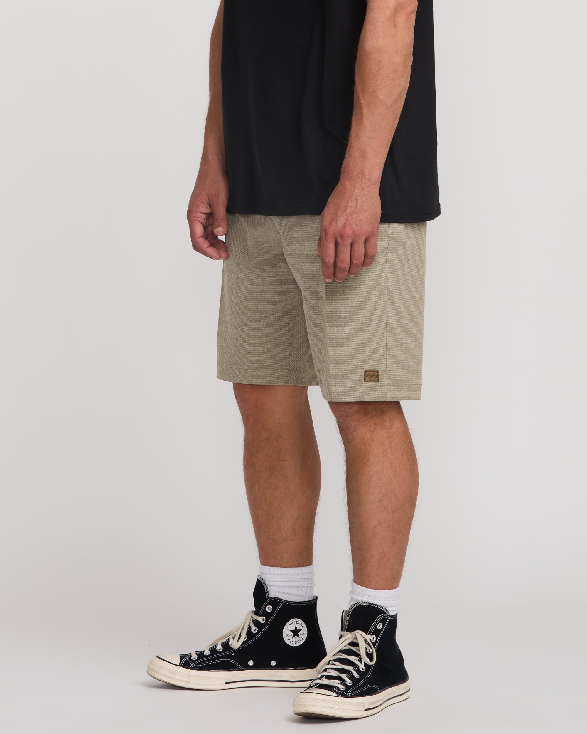 Crossfire Submersible 21 Hybrid Shorts - Khaki - Image 6