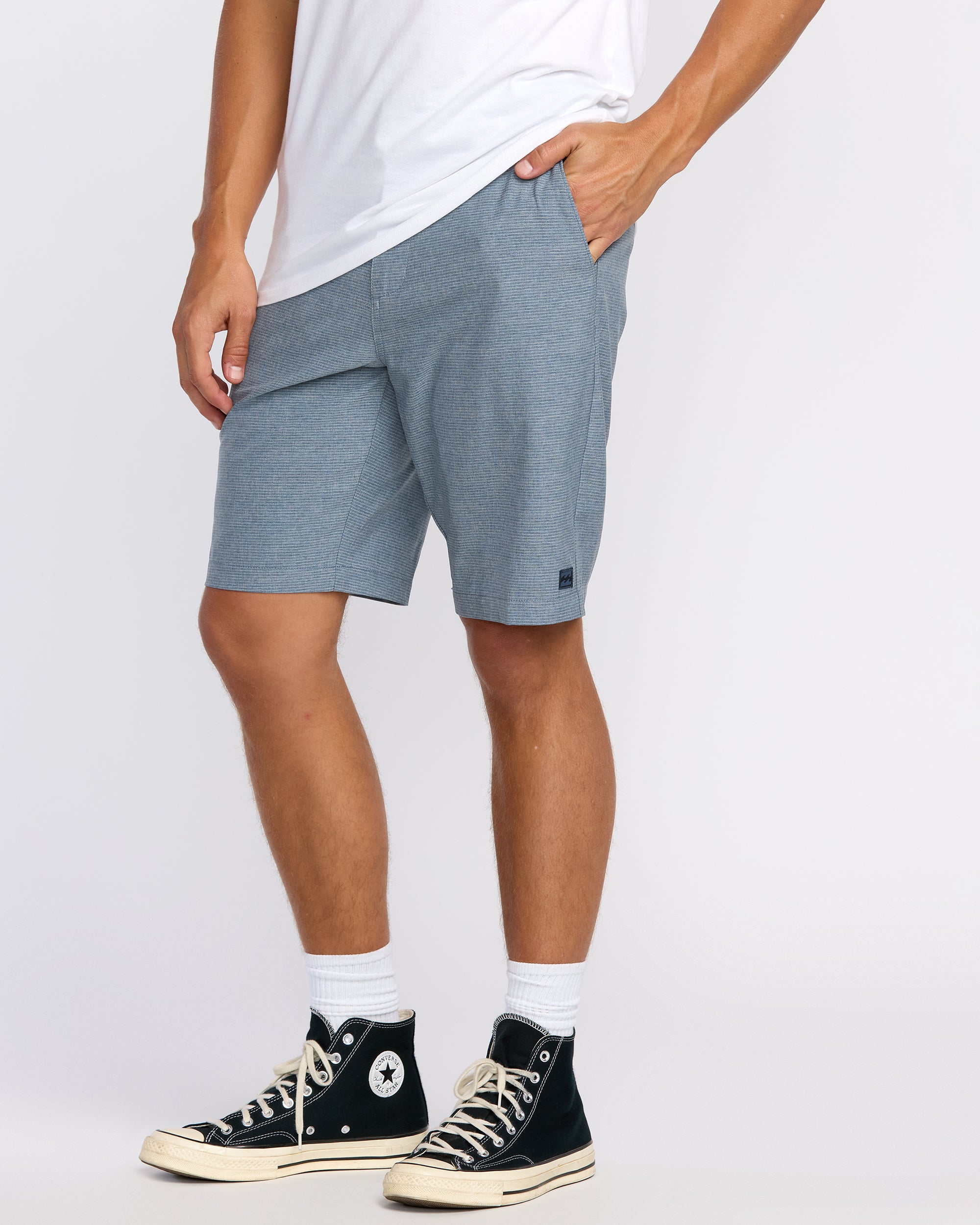 Crossfire Submersible 21 Hybrid Shorts - Slate Blue - Image 3