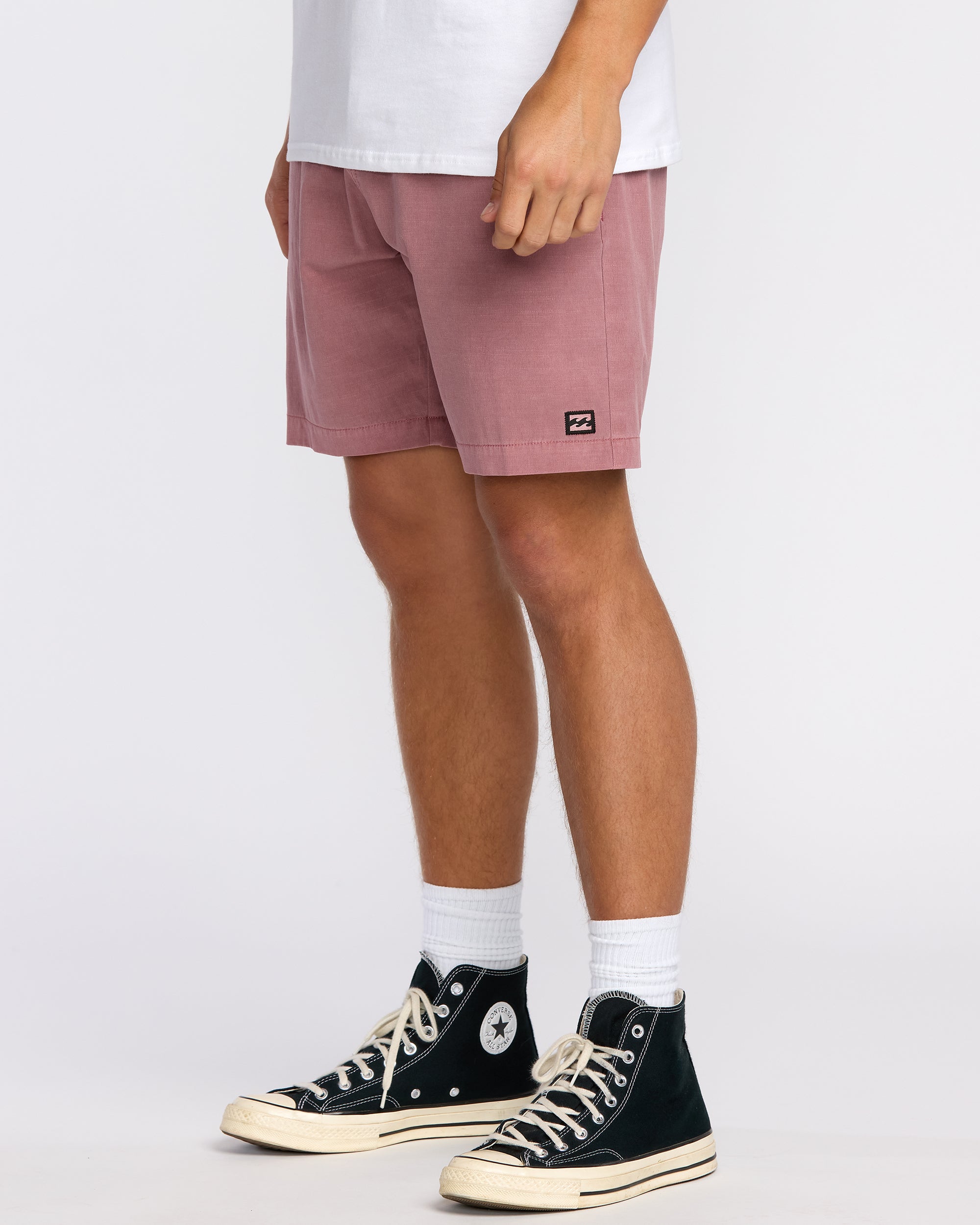 Crossfire Wave Wash Submersible 18 Hybrid Shorts - Dusty Rose - Image 3