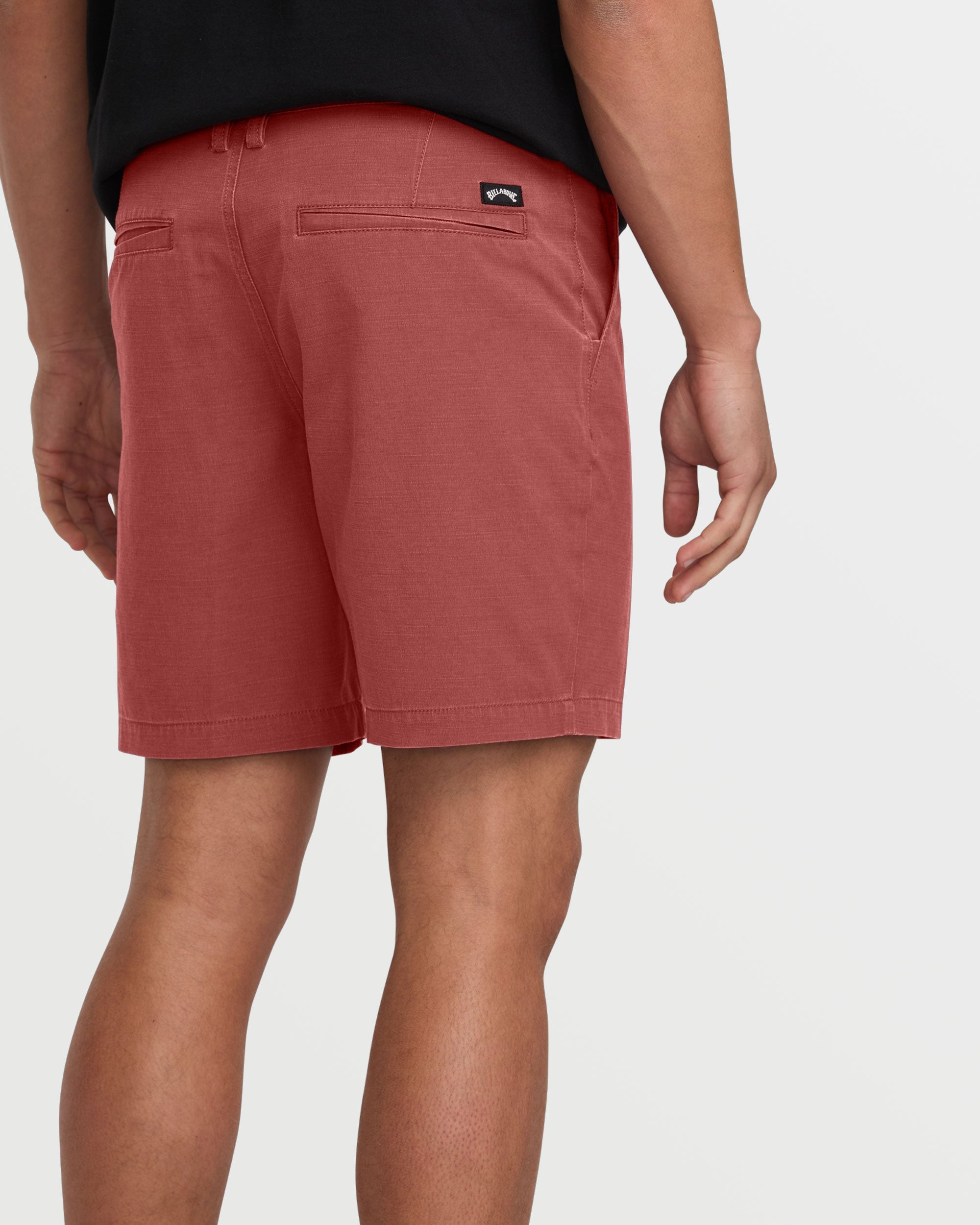 Crossfire Wave Wash Submersible 18 Hybrid Shorts - Dusty Red - Image 4