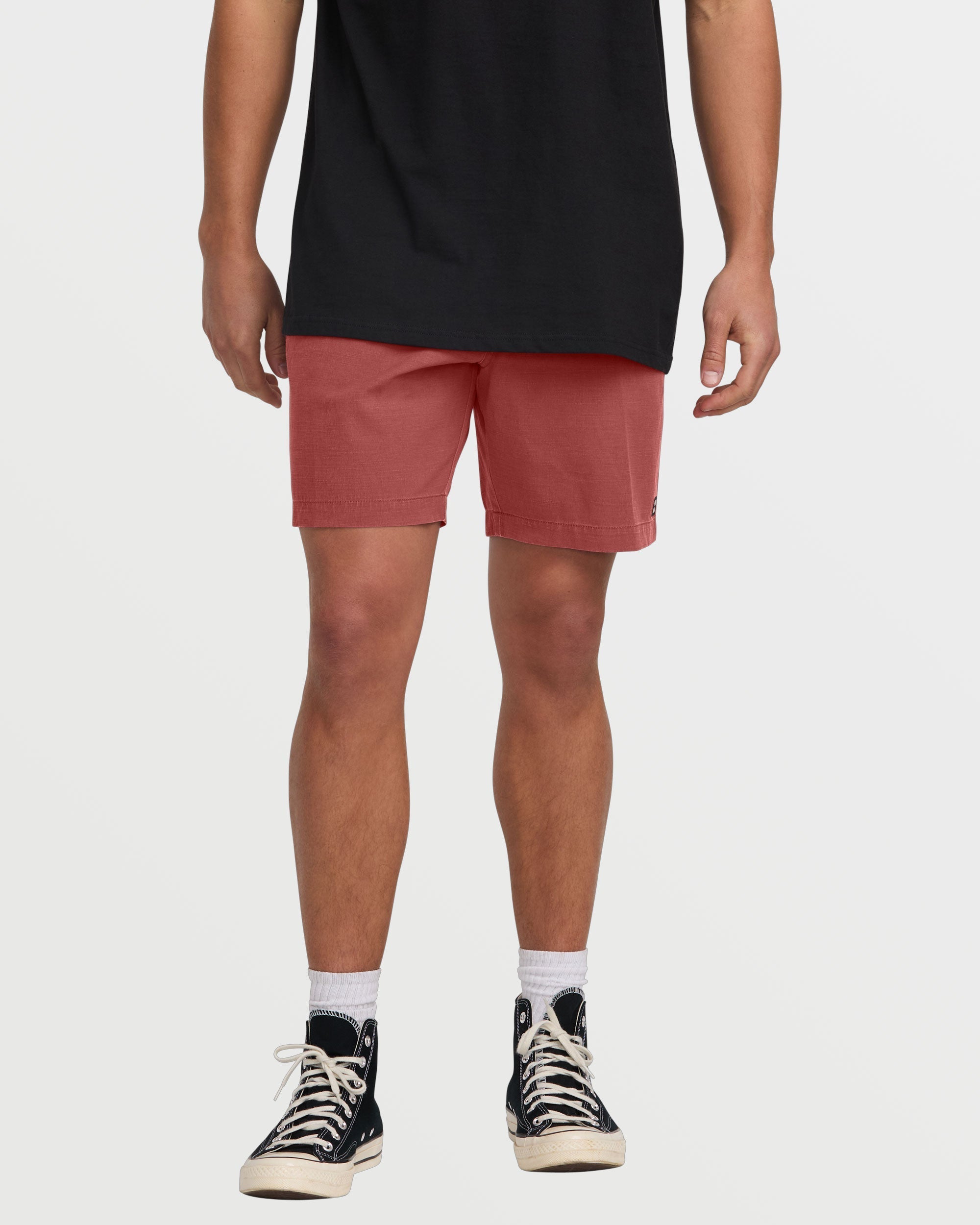 Crossfire Wave Wash Submersible 18 Hybrid Shorts - Dusty Red