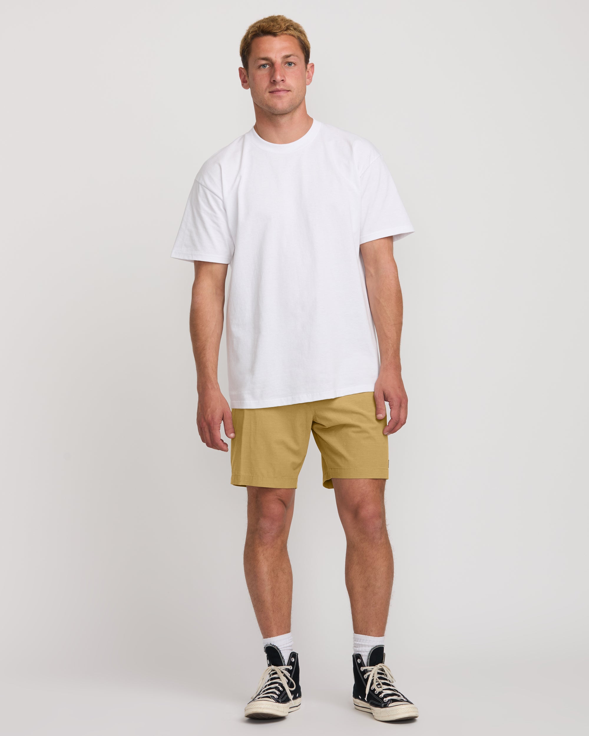 Crossfire Wave Wash Submersible 18 Hybrid Shorts - Khaki - Image 5