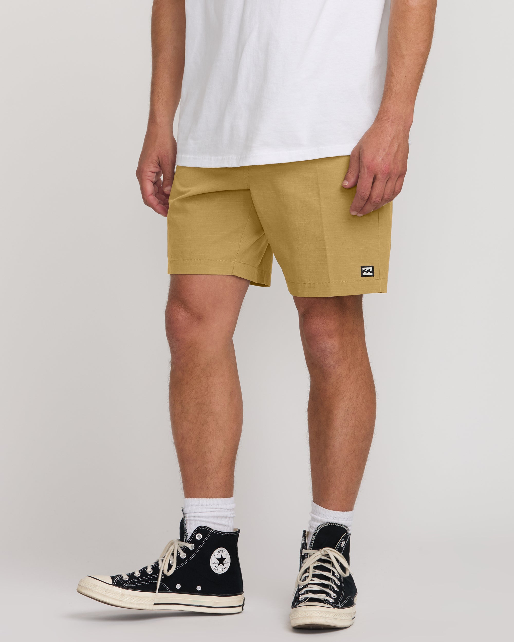 Crossfire Wave Wash Submersible 18 Hybrid Shorts - Khaki - Image 6