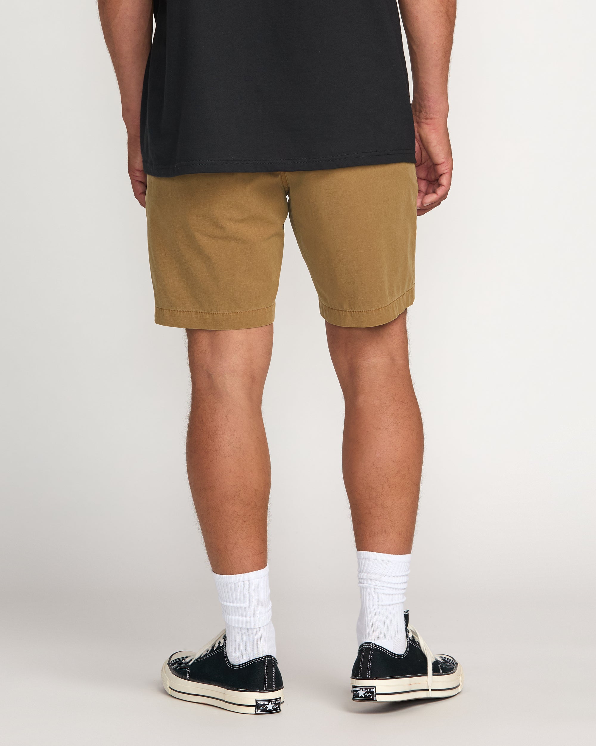 Crossfire Wave Wash Submersible 18 Hybrid Shorts - Tobacco - Image 2