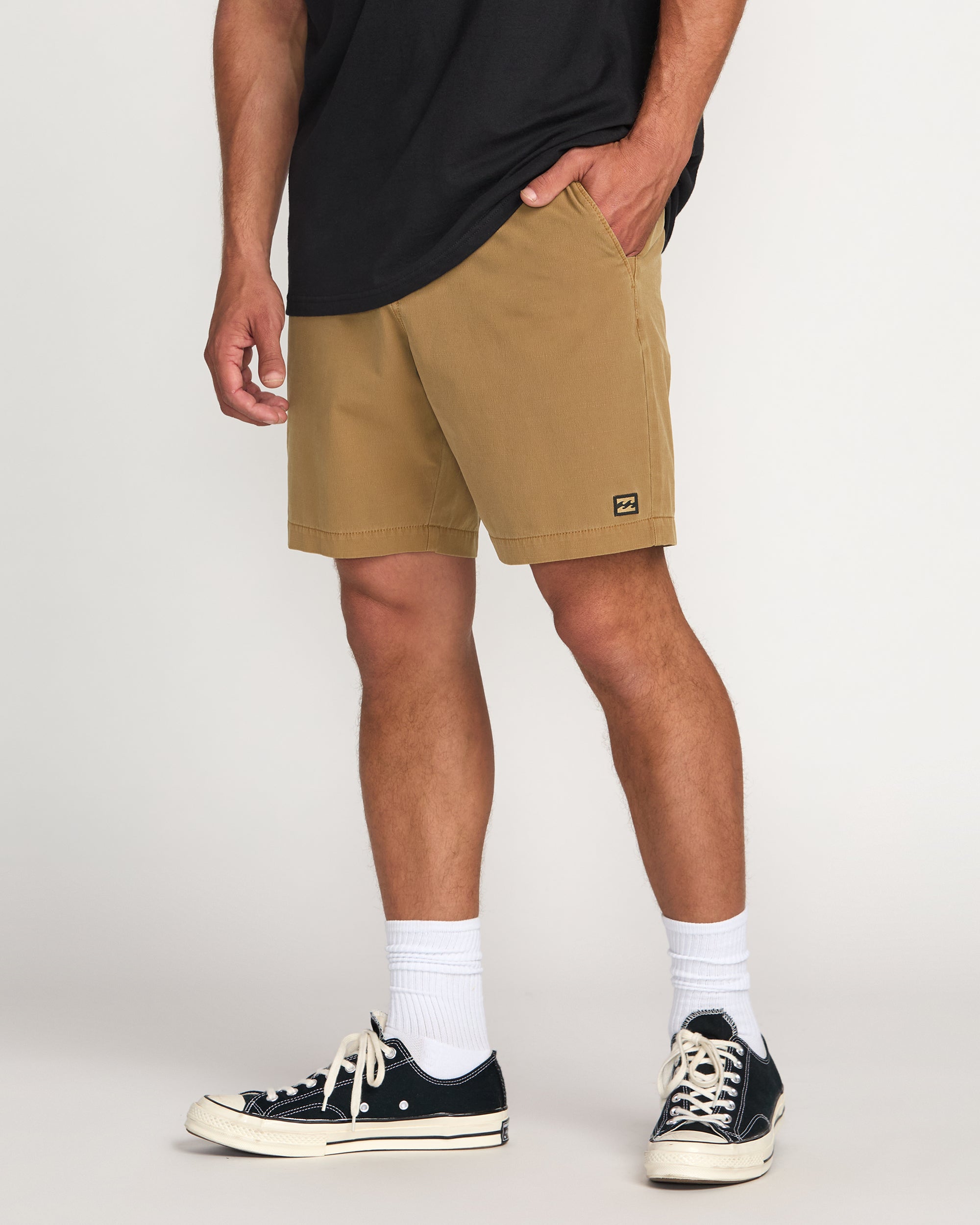 Crossfire Wave Wash Submersible 18 Hybrid Shorts - Tobacco - Image 6