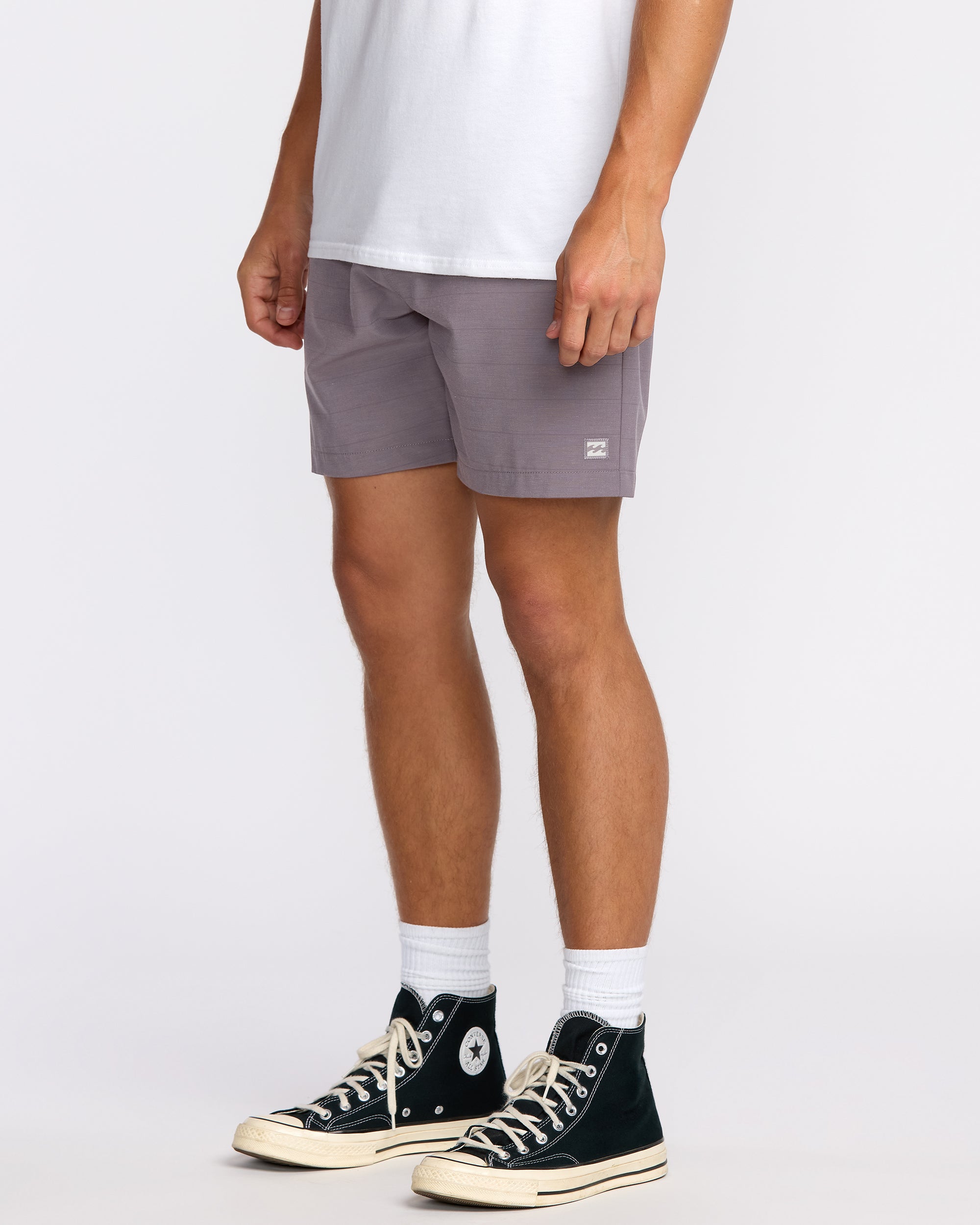 Crossfire Submersible 17 Hybrid Shorts - Purple Ash - Image 3