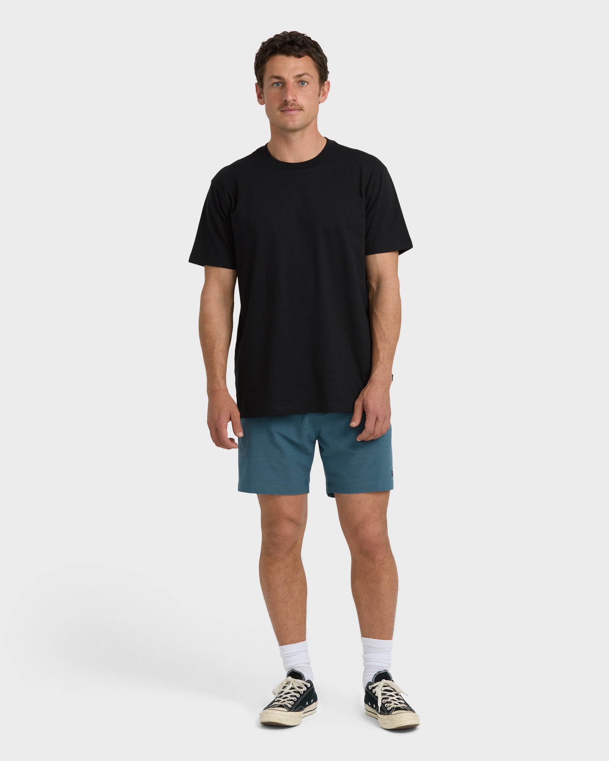 Crossfire Submersible 17 Hybrid Shorts - Real Teal - Image 2