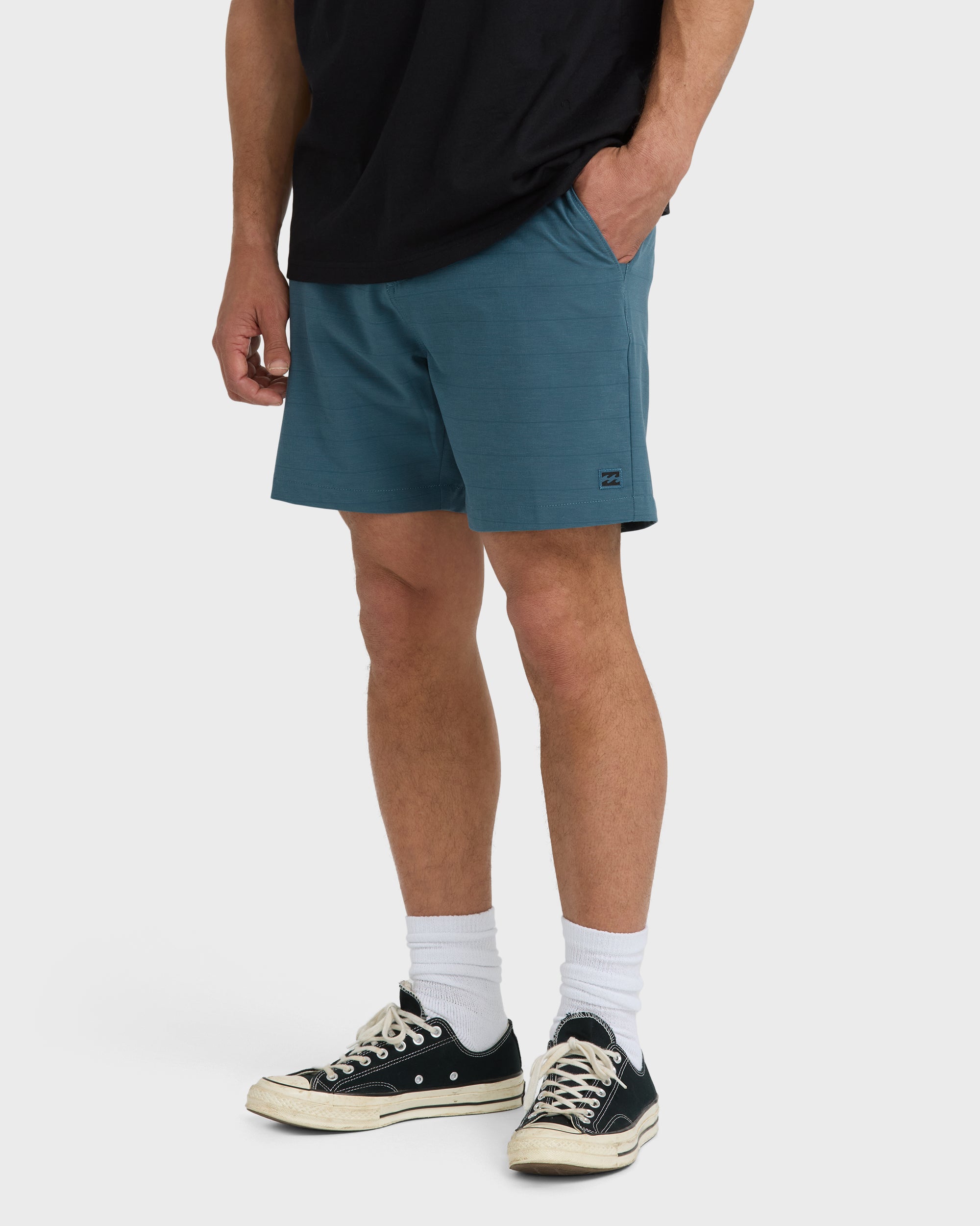 Crossfire Submersible 17 Hybrid Shorts - Real Teal - Image 3