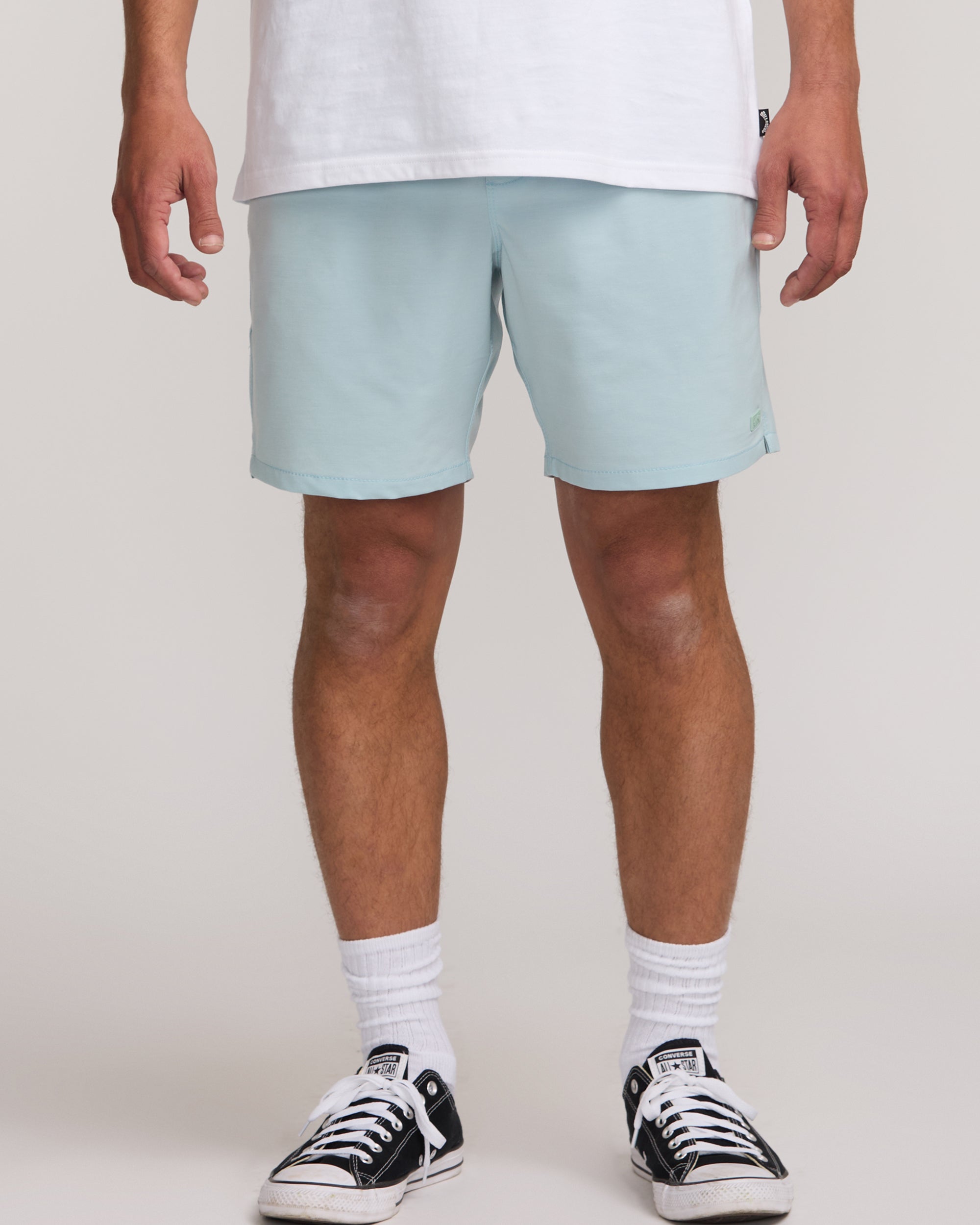 Surftrek Transit Elastic 17 Hybrid Shorts - Dusty Blue