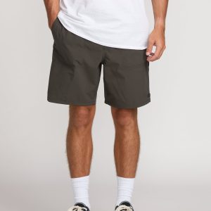 Surftrek Utility Elastic 18 Hybrid Shorts - Raven
